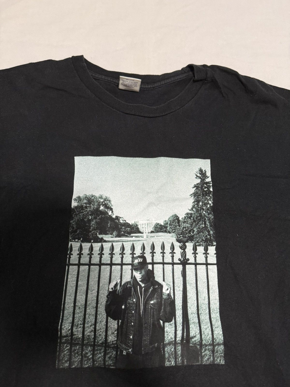 Public Enemy × Supreme × Undercover Supreme undercover public enemy White house tee black xl Size US XL / EU 56 / 4 - 2 Thumbnail