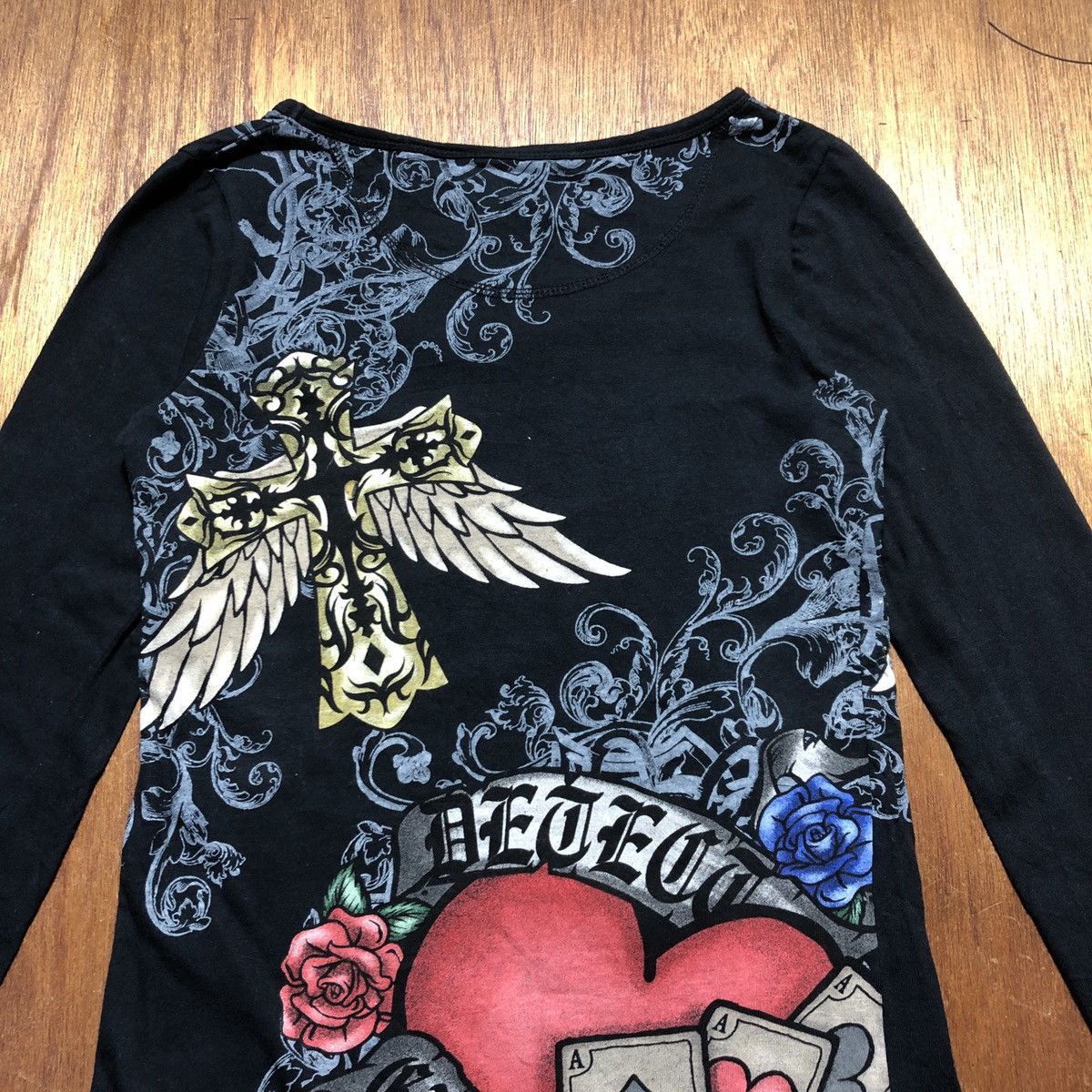 Japanese Brand × Seditionaries Inspired Ed Hardy Dig Deep Long Sleeves Tee Size S / US 4 / IT 40 - 6 Thumbnail