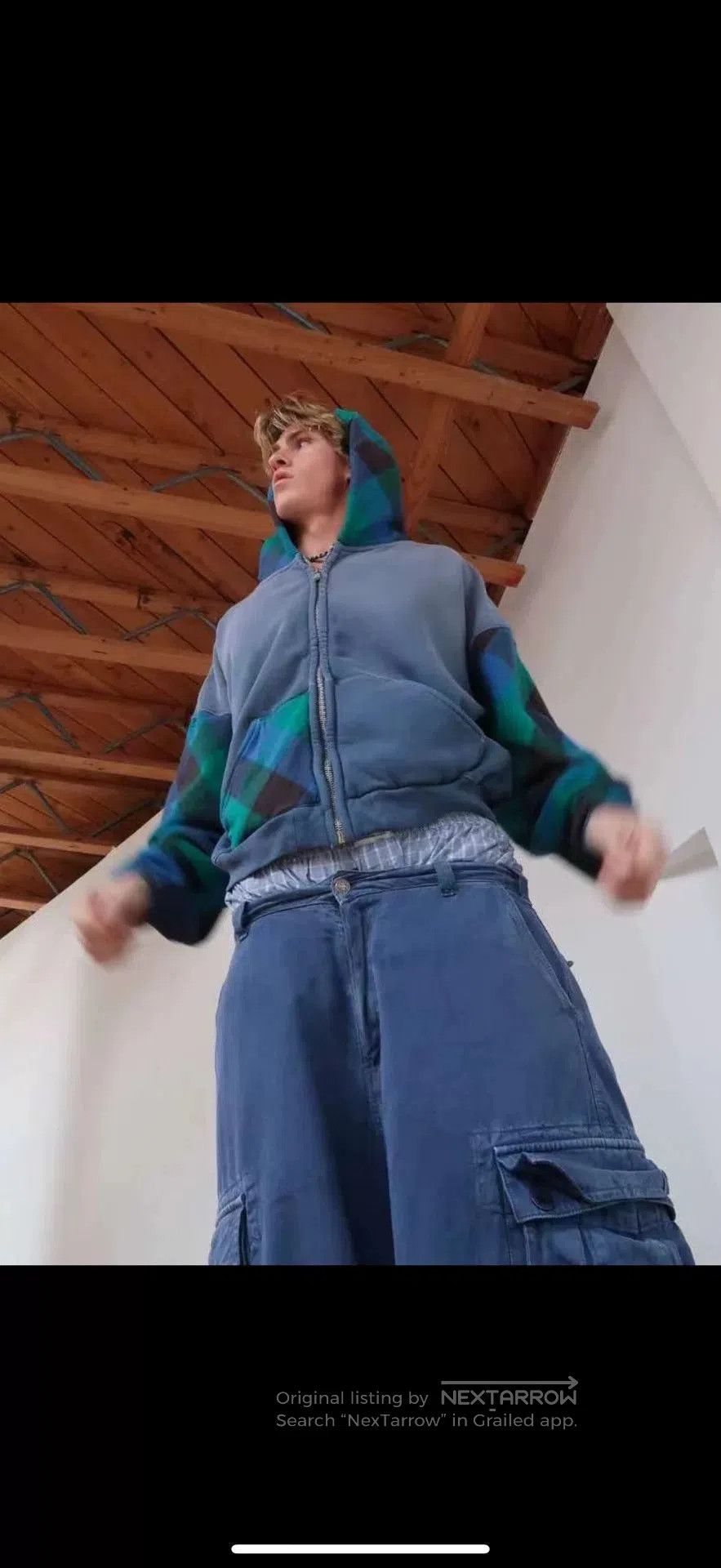 Vintage Vintage 90s Baggy Cargo Pants. Size US 32 / EU 48 - 9 Thumbnail