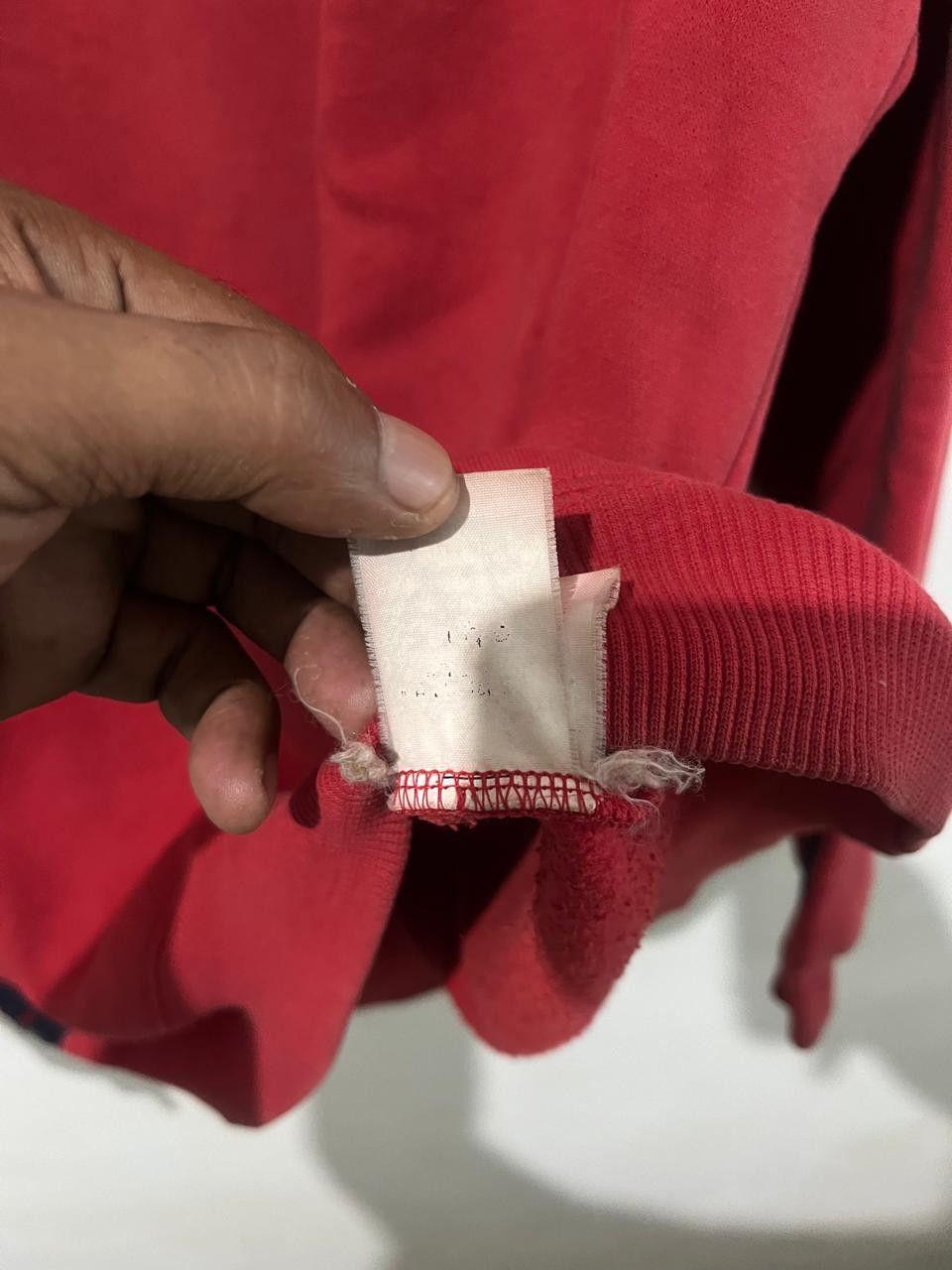 Japanese Brand Japanese Sweater KarlKani Red Vintage Size US XL / EU 56 / 4 - 9 Thumbnail