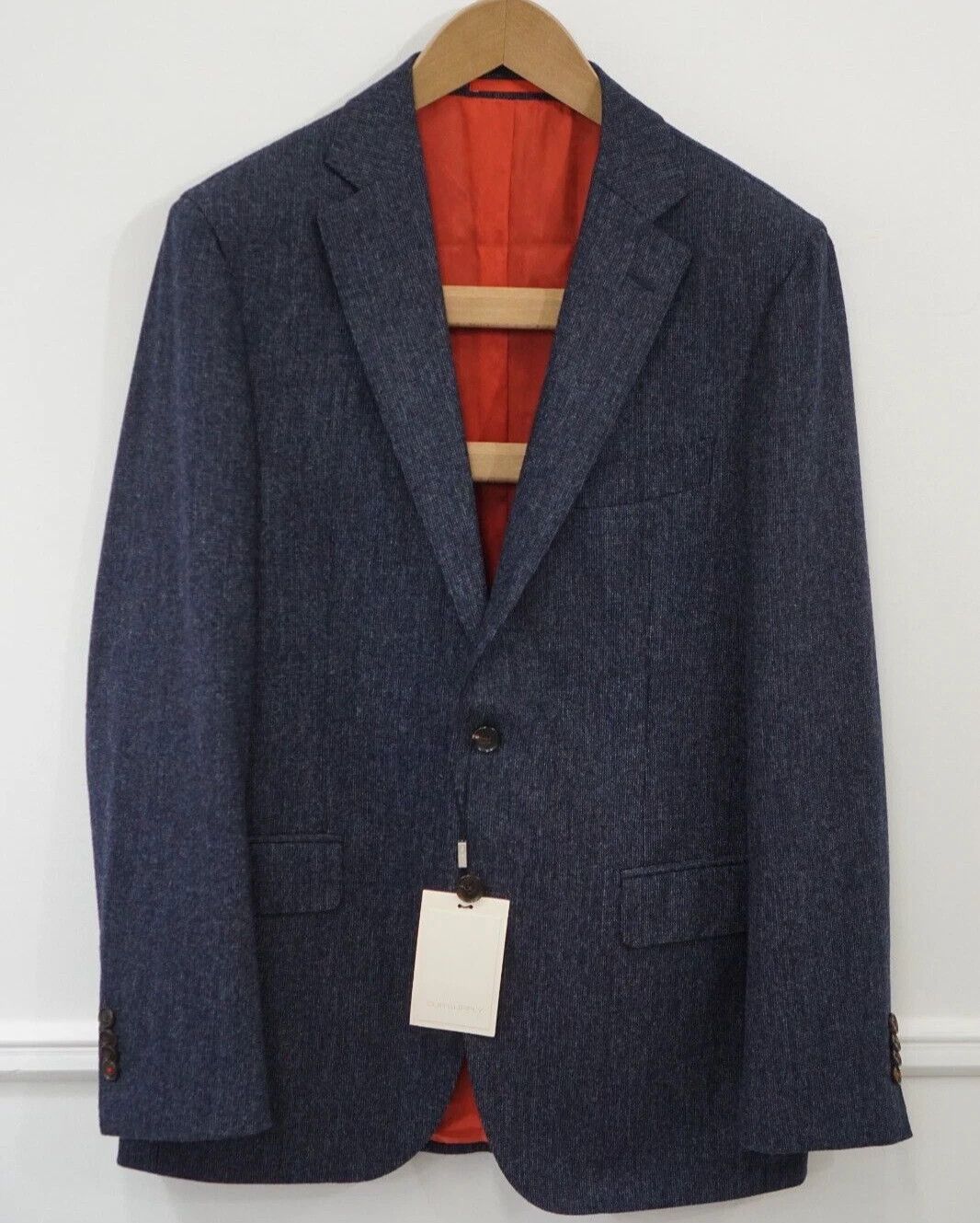 Suitsupply Men Suitsupply Blazer Sienna Wool Flannel Regular Fit US38 Size 38R - 1 Thumbnail