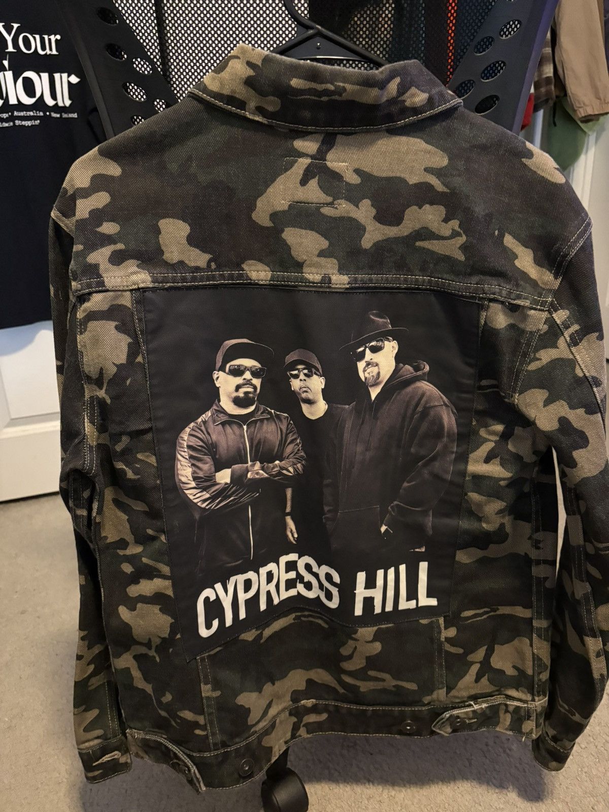 Other Cypress Hill Camo Denim Jacket *rare* Size US XS / EU 42 / 0 - 1 Thumbnail
