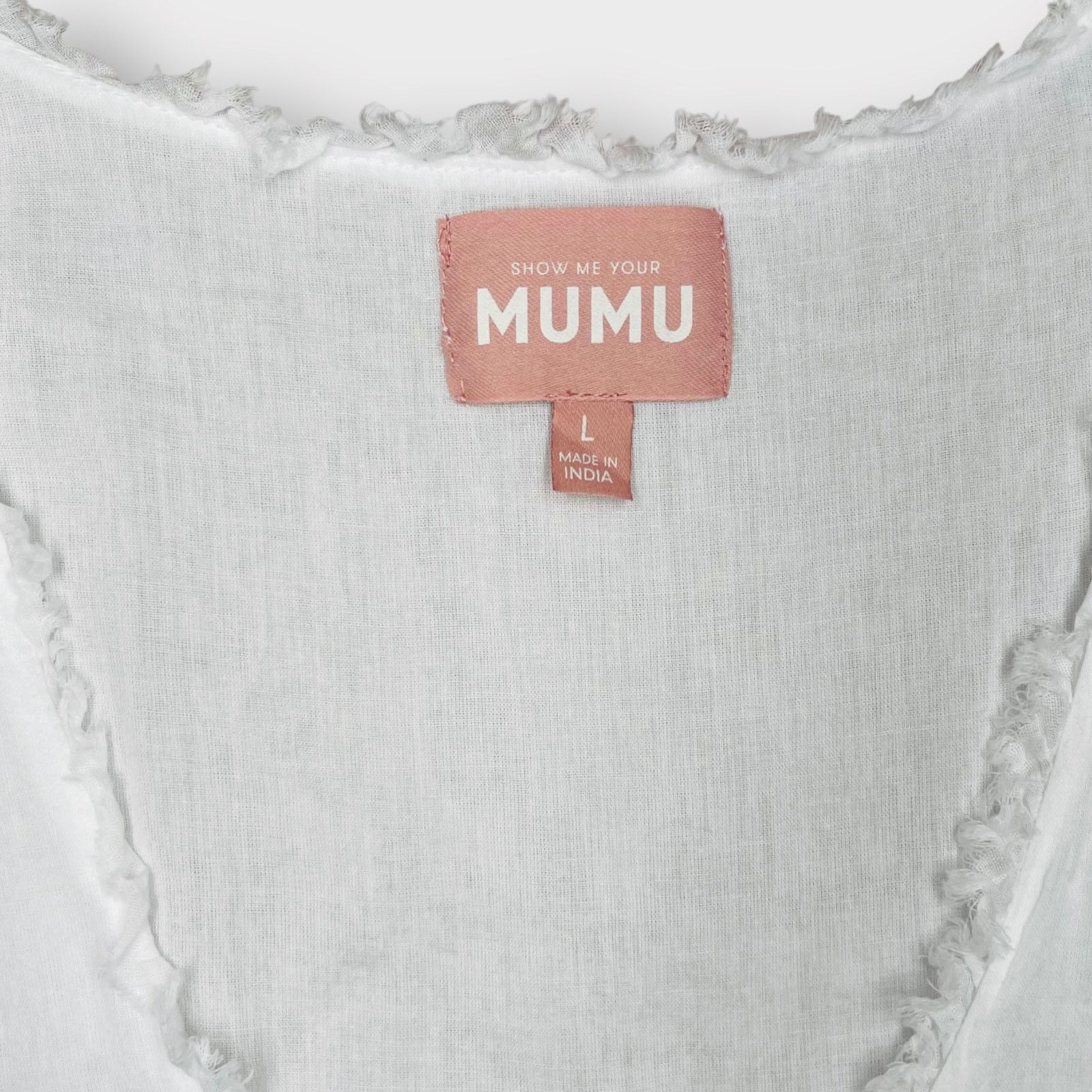 Show Me Your MuMu Show Me Your Mumu Alyssa Puff Sleeve Summer Mini Dress Size L / US 10 / IT 46 - 5 Thumbnail