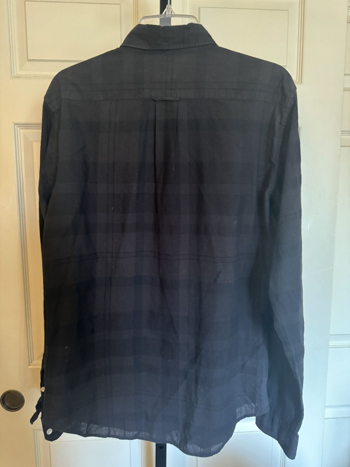 Gant Rugger Gant Rugger rare black ink plaid shirt Size US M / EU 48-50 / 2 - 3 Thumbnail