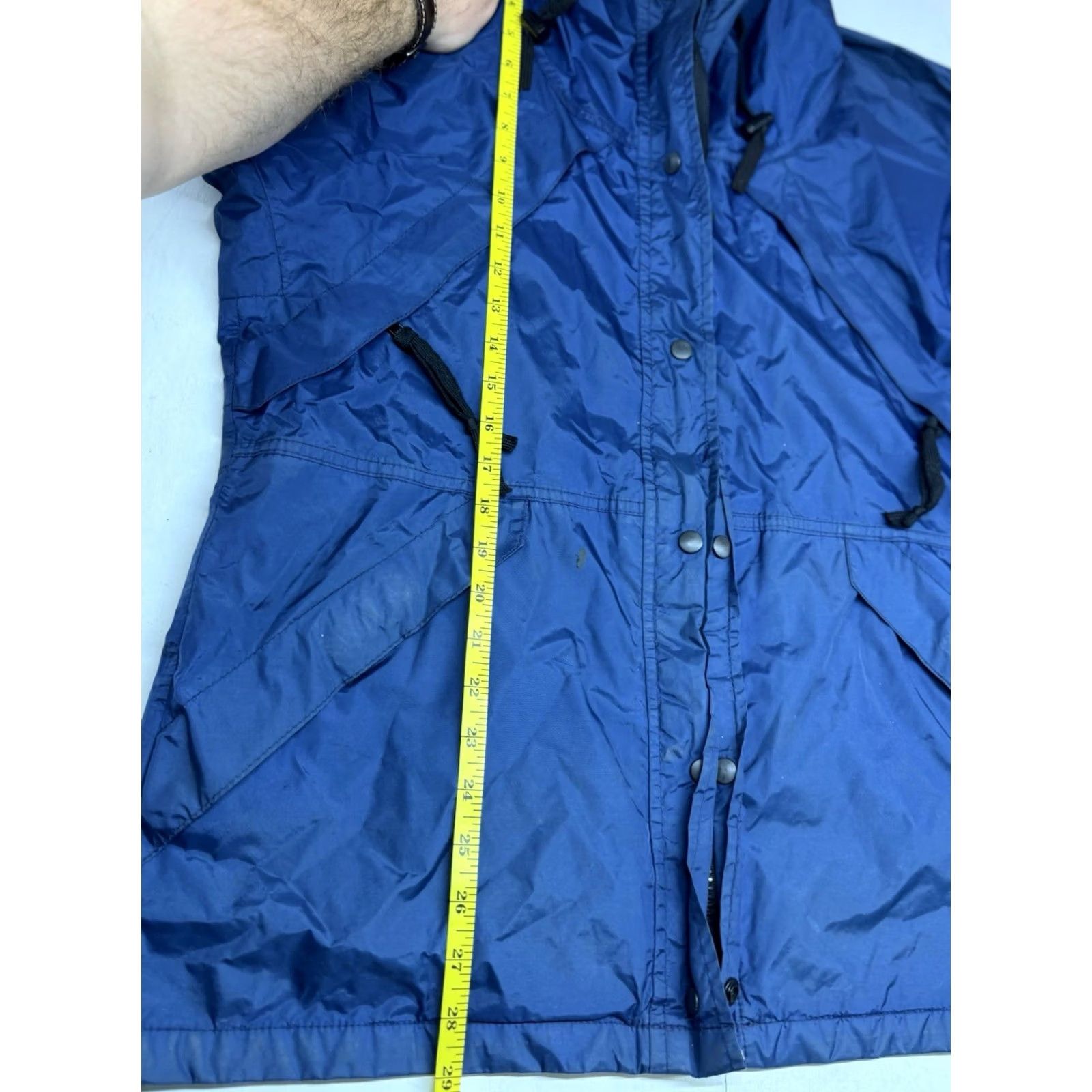 Vintage VINTAGE REI Thaw Gore-Tex Jacket Hooded Waterproof Outdoor Hiking 90s Women’s L Blue Full Zip Hooded Windbreaker Pockets Womens Size L / US 10 / IT 46 - 5 Thumbnail