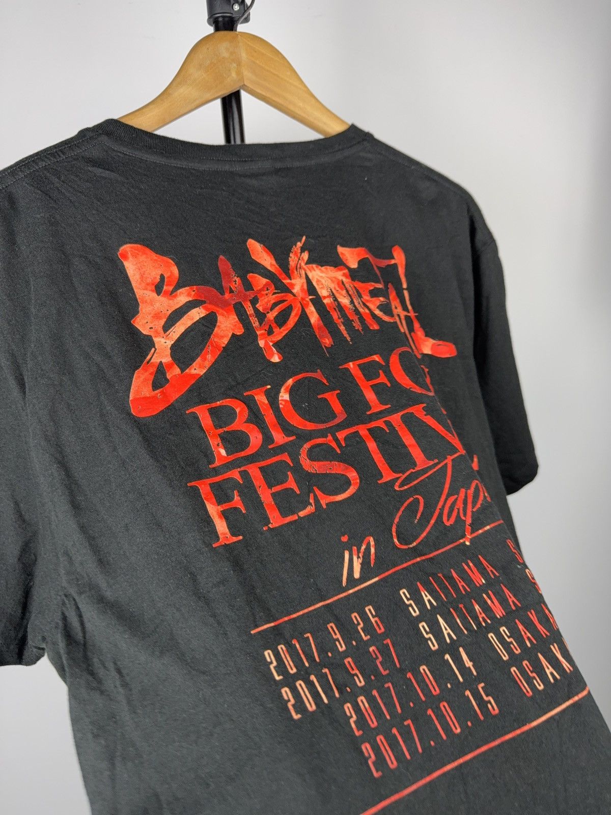 Band Tees Babymetal Big Fox Festival Japan 2017 Tour Rock Tee XXL Size US XXL / EU 58 / 5 - 15 Thumbnail