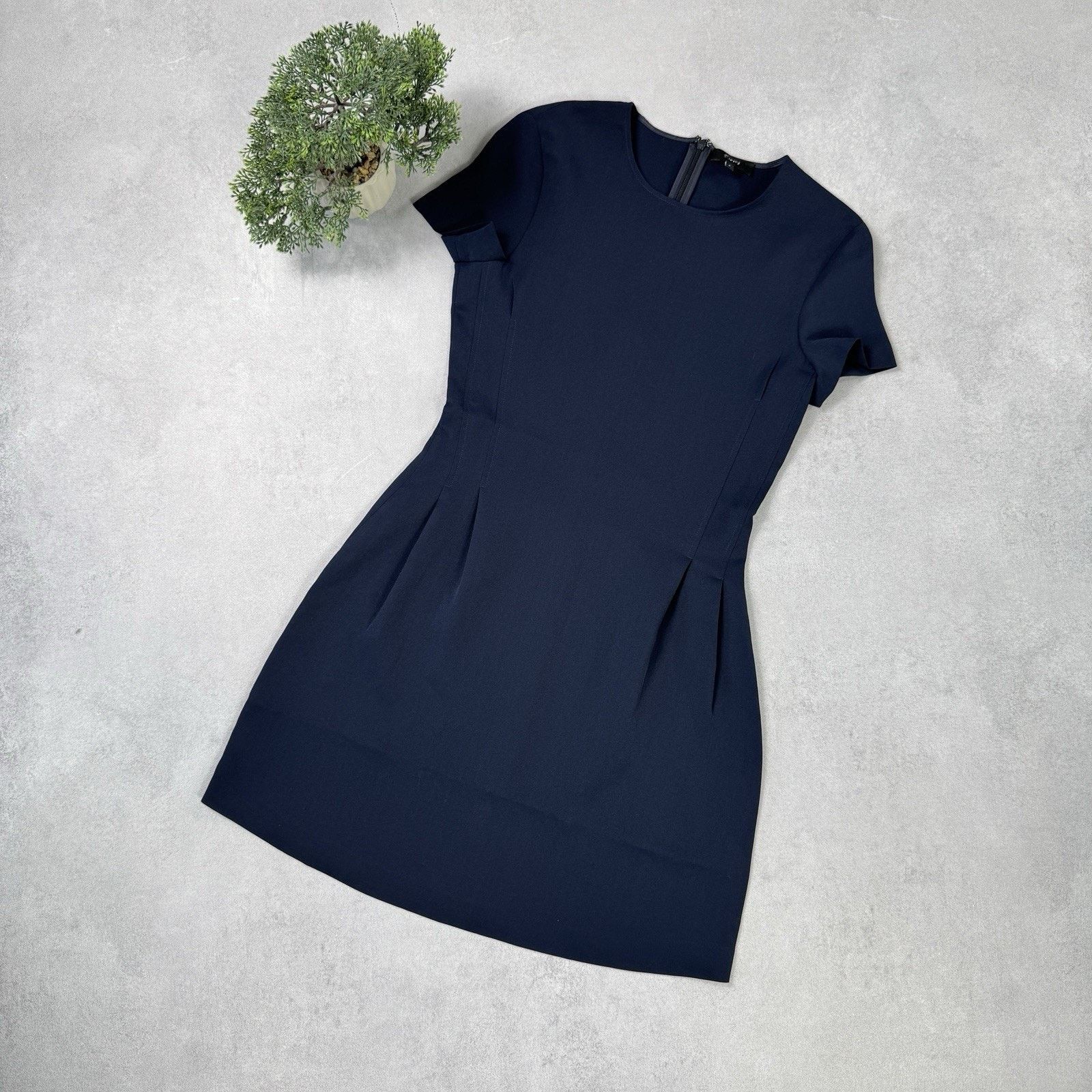 Theory Theory Women Mini Dress Blue Short Size 0 Size XS / US 0-2 / IT 36-38 - 1 Thumbnail