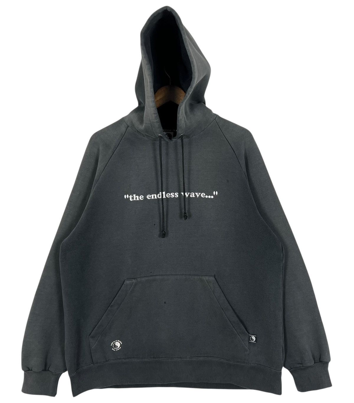 Billabong × Quiksilver × Vintage 90s Vintage Distressed Town & Country Surfin Hoodie Size US L / EU 52-54 / 3 - 1 Thumbnail
