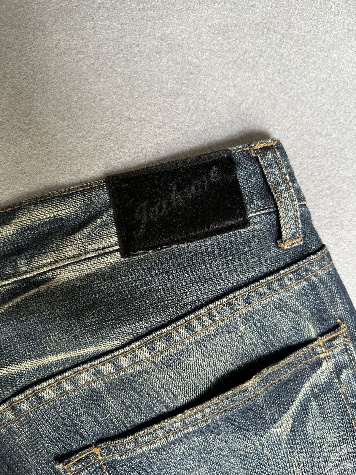 JACKROSE Jack Rose Japan Claw Marks Blue Rusty Denim Size US 32 / EU 48 - 18 Thumbnail