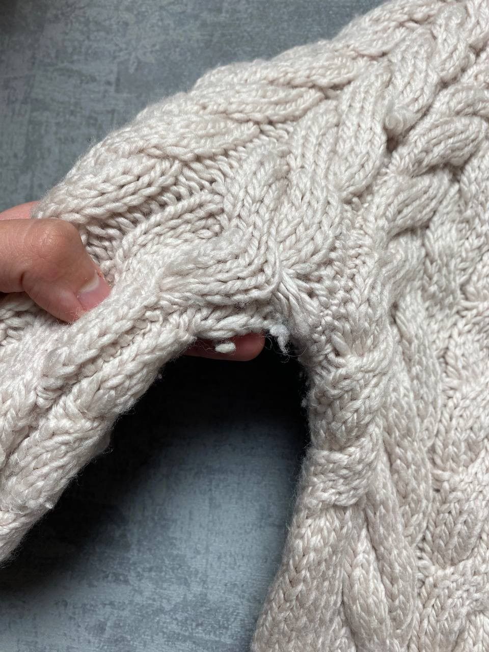 Sezane Ia Maille Sezane Wool coarse knitted Sweater Size S / US 4 / IT 40 - 13 Thumbnail