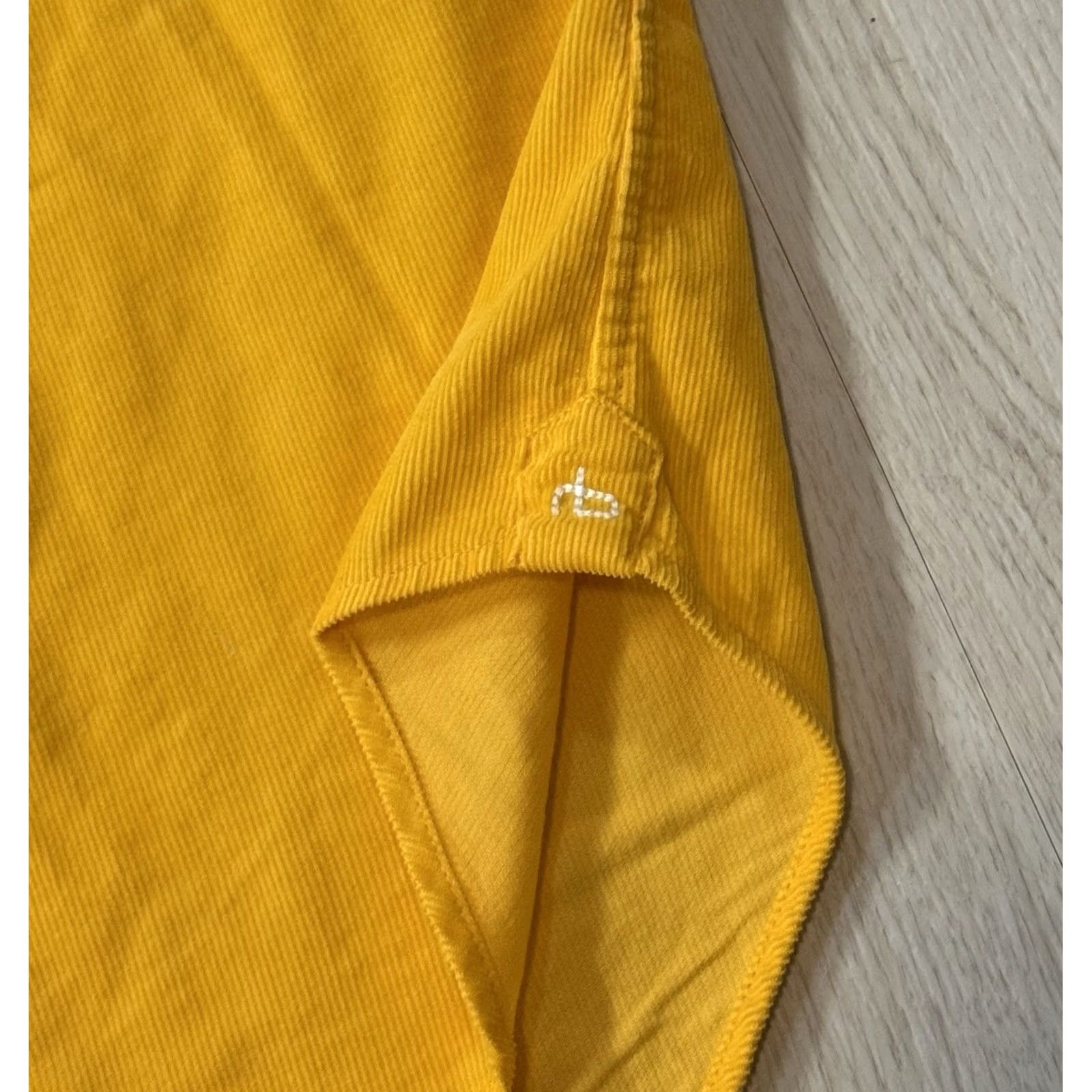 Rag & Bone NWT rag & bone Button-Up Shirt L Long Sleeve Corduroy Yellow Size US L / EU 52-54 / 3 - 6 Thumbnail