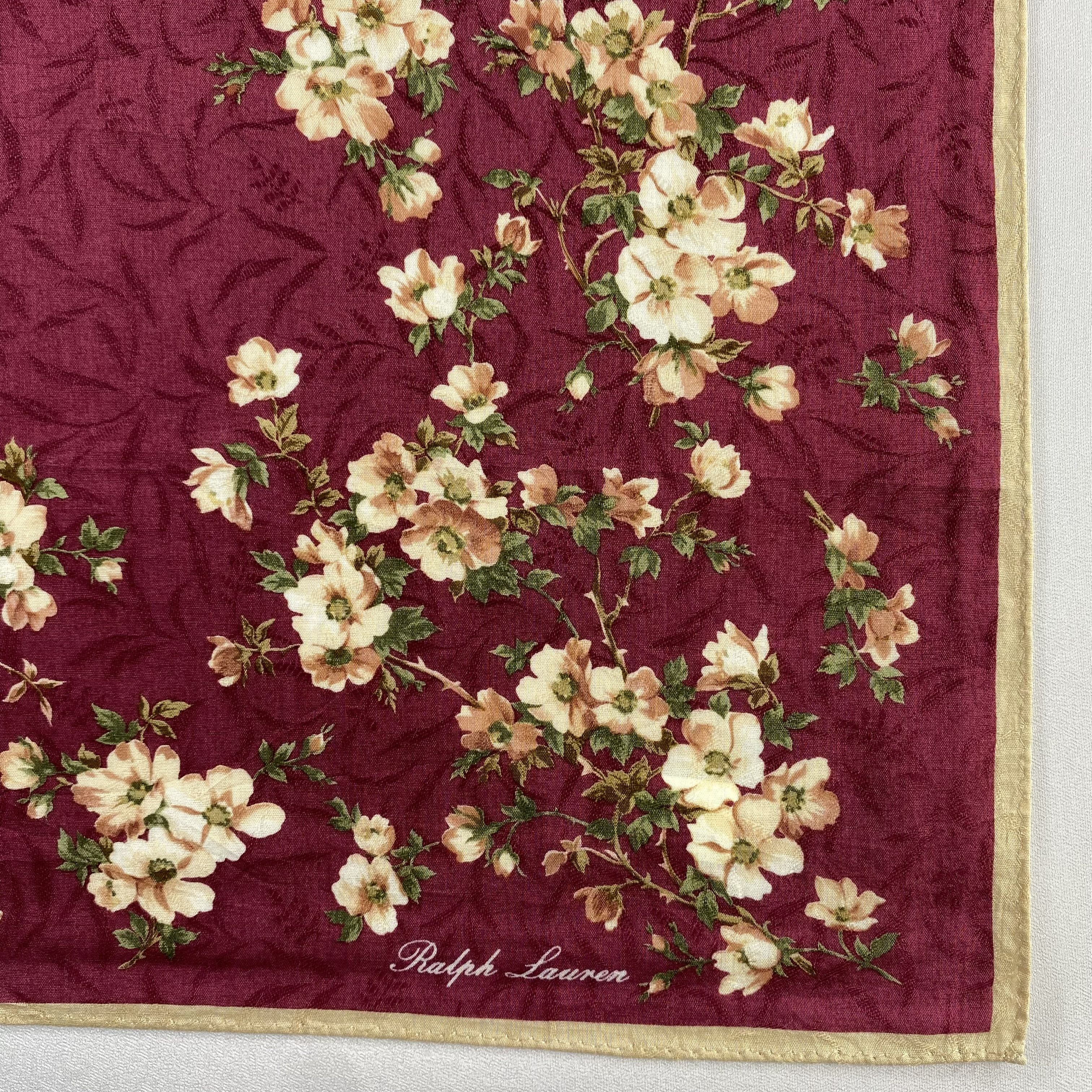 Ralph Lauren × Vintage Ralph Lauren Handkerchief / Neckerchief / Bandana-P1013 Size ONE SIZE - 3 Thumbnail