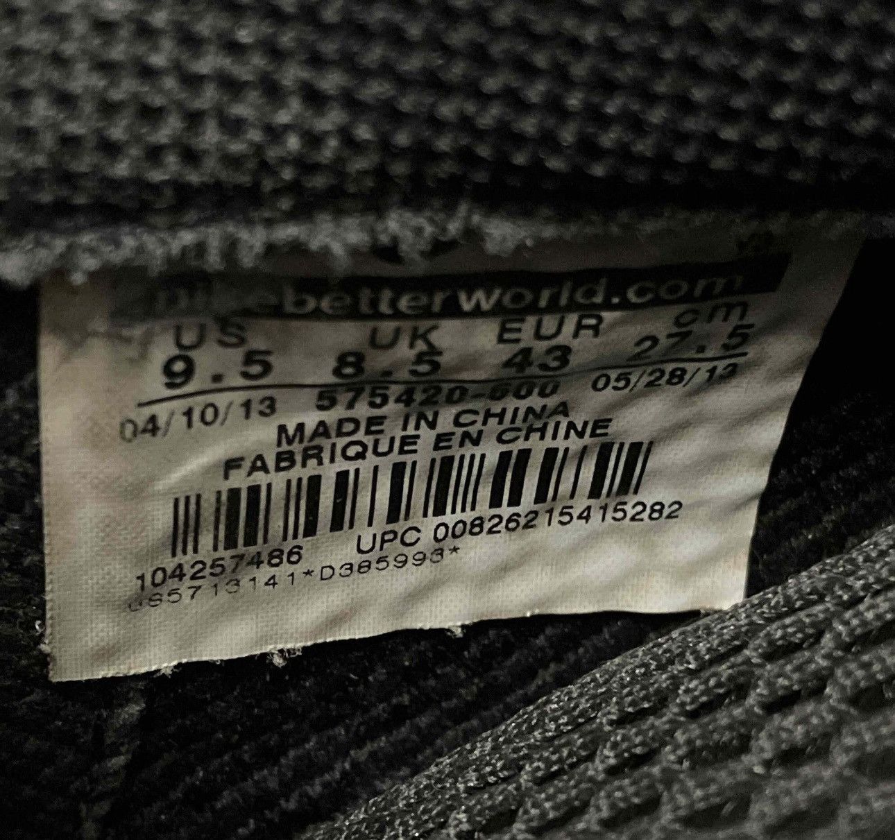 Nike Nike Air Foamposite One Prm Thermal Map, men's size 9.5 Size US 9.5 / EU 42-43 - 13 Thumbnail