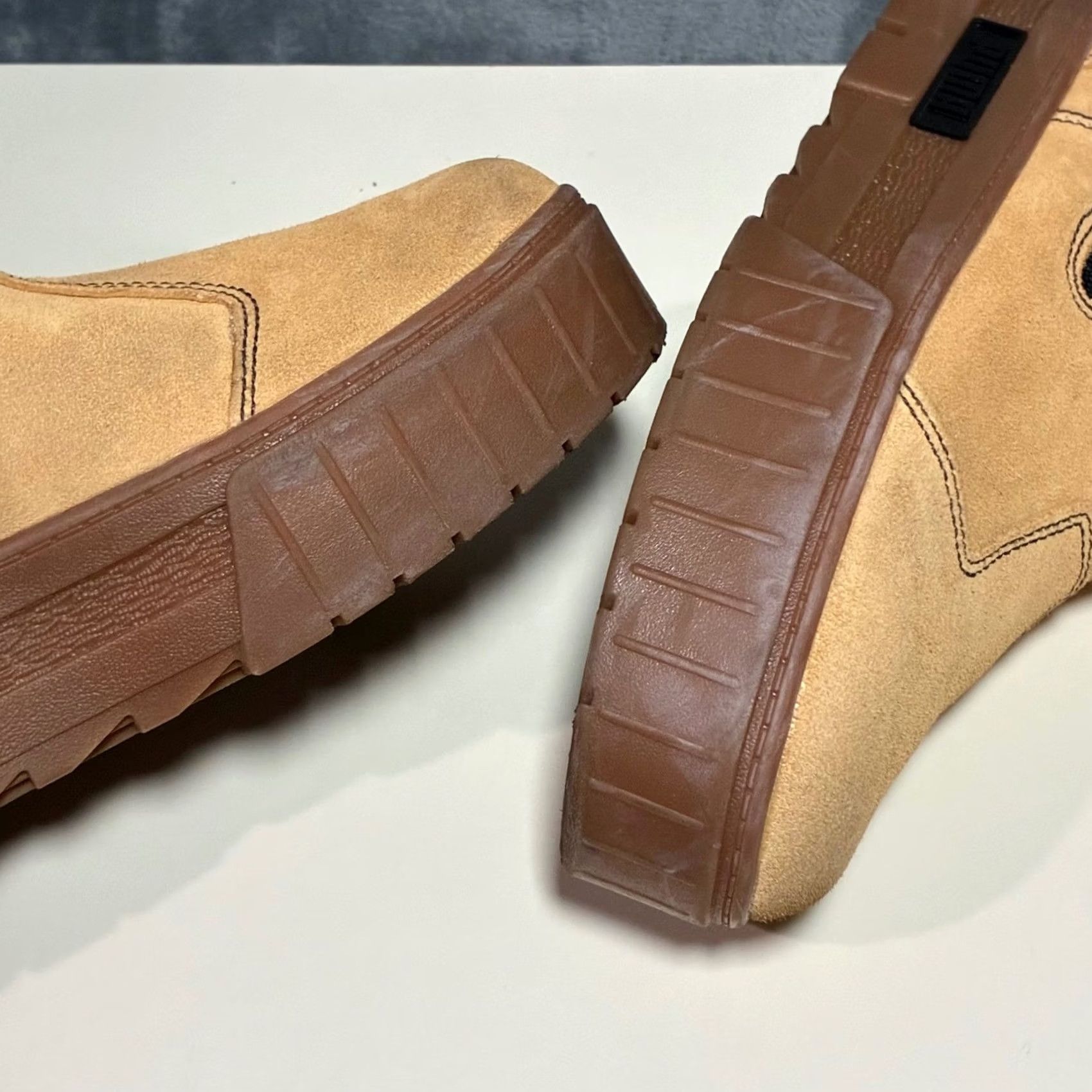 Puma Puma Chelsea Tan Suede Platform Boots Womens 10 Size US 10 / IT 40 - 6 Thumbnail