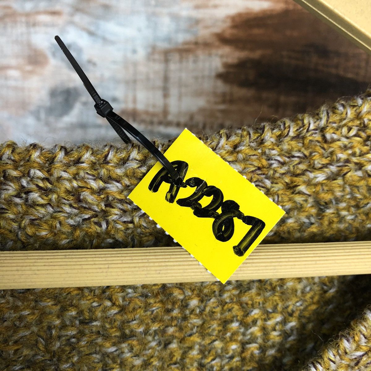 Homespun Knitwear × Japanese Brand Japanese Brand Dark Brown Hand Knit #A2287 Size M / US 6-8 / IT 42-44 - 15 Thumbnail