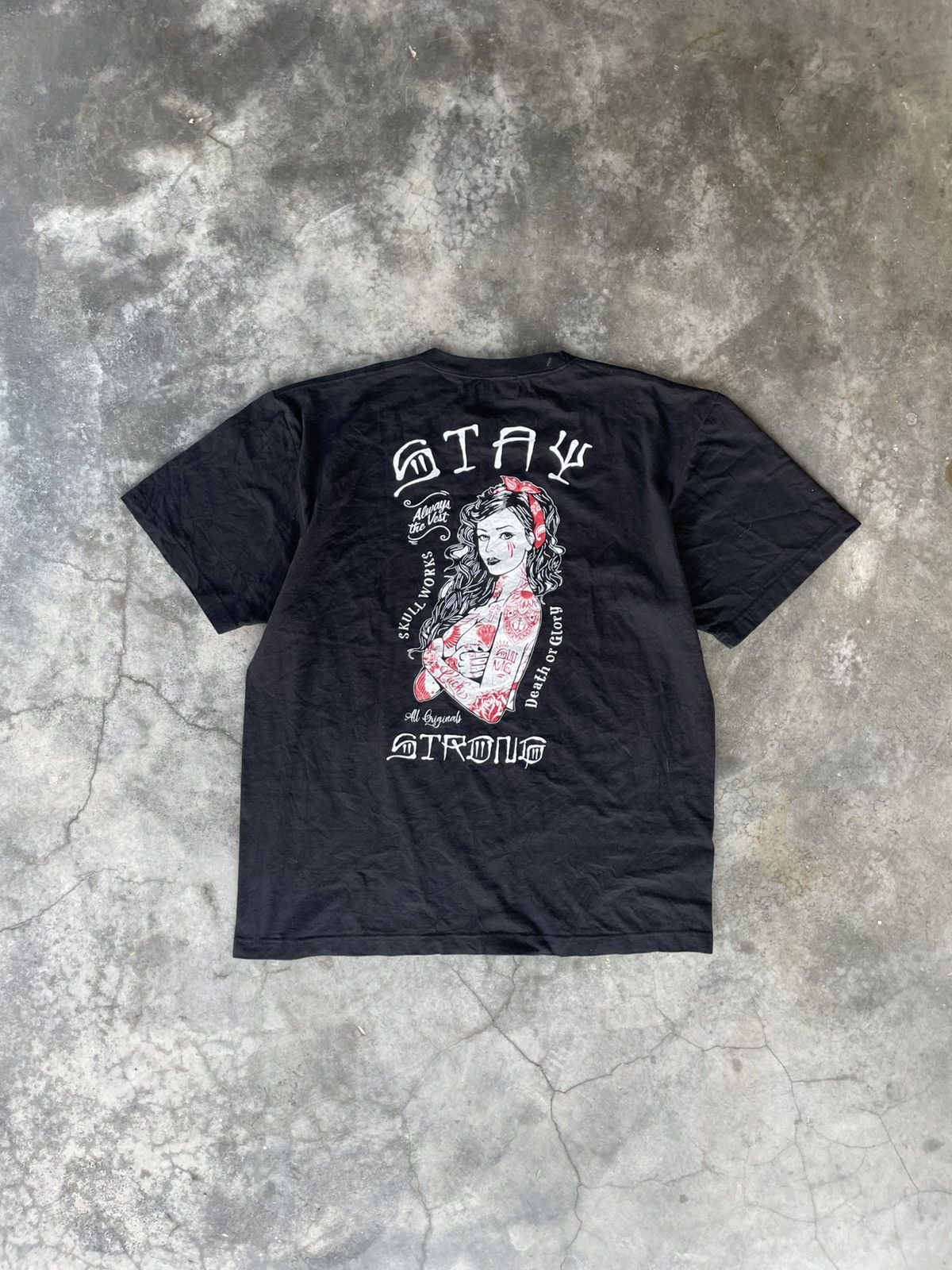 Japanese Brand Stay Strong by Skull Works Size US XL / EU 56 / 4 - 6 Thumbnail