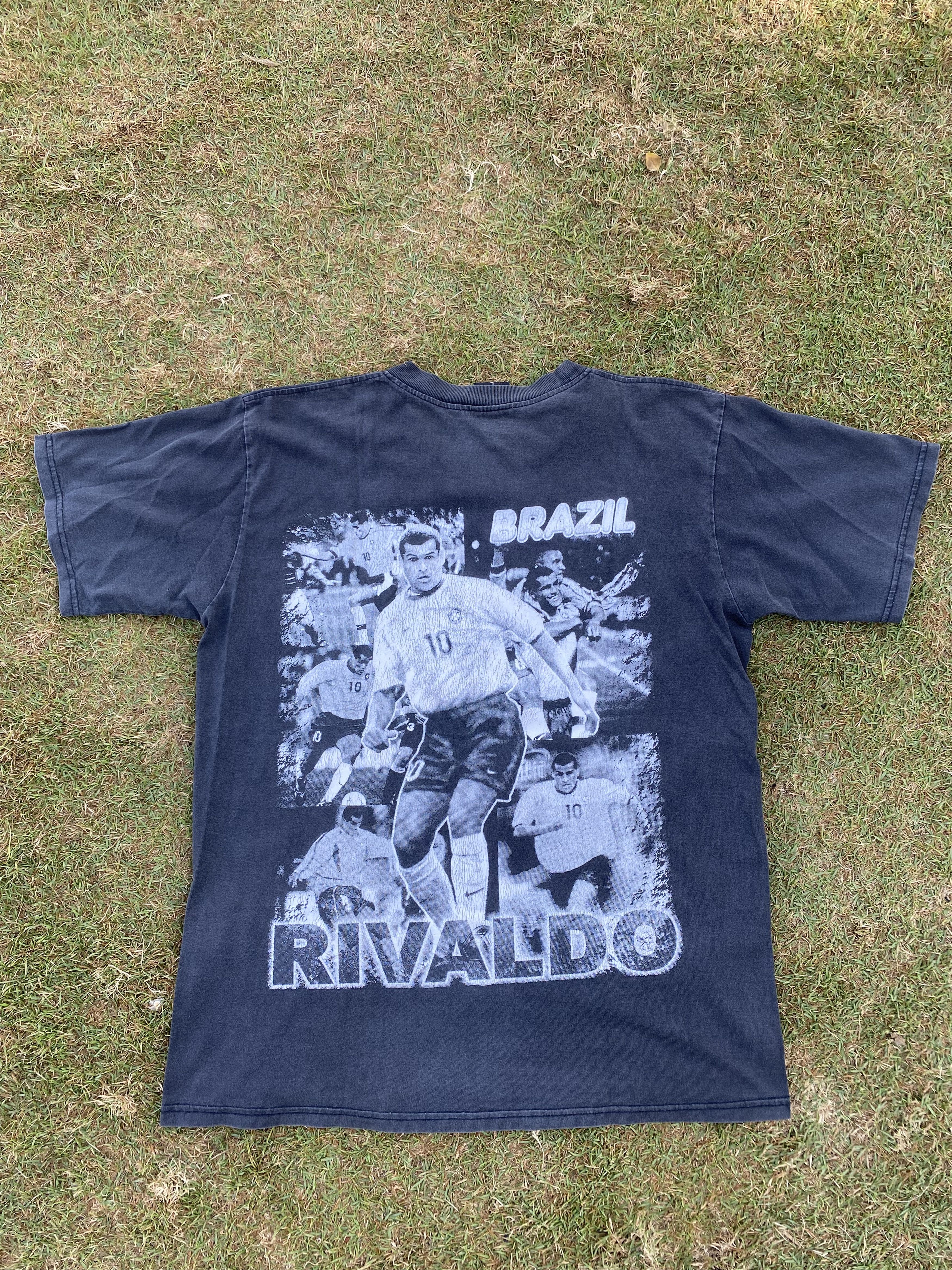 Vintage Vintage Art of Football Rivaldo brazil national team Size US L / EU 52-54 / 3 - 2 Thumbnail
