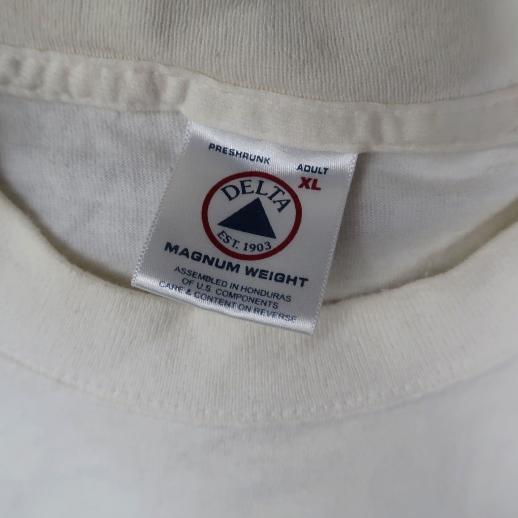 Delta VINTAGE Microsoft Internet Specialist MSN Computer Tech T Shirt White XL Size US XL / EU 56 / 4 - 5 Thumbnail