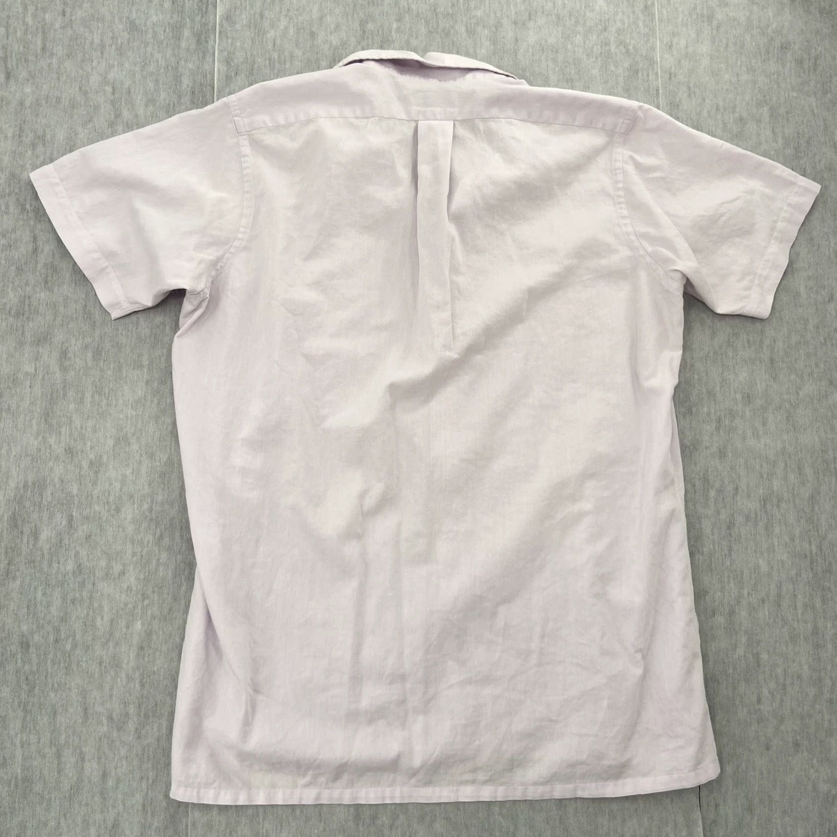 Vintage Maus & Hoffman Button-Up Shirt Adult Medium Purple 2-Ply 100s Egyptian Cotton Casual Mens Size US M / EU 48-50 / 2 - 2 Thumbnail