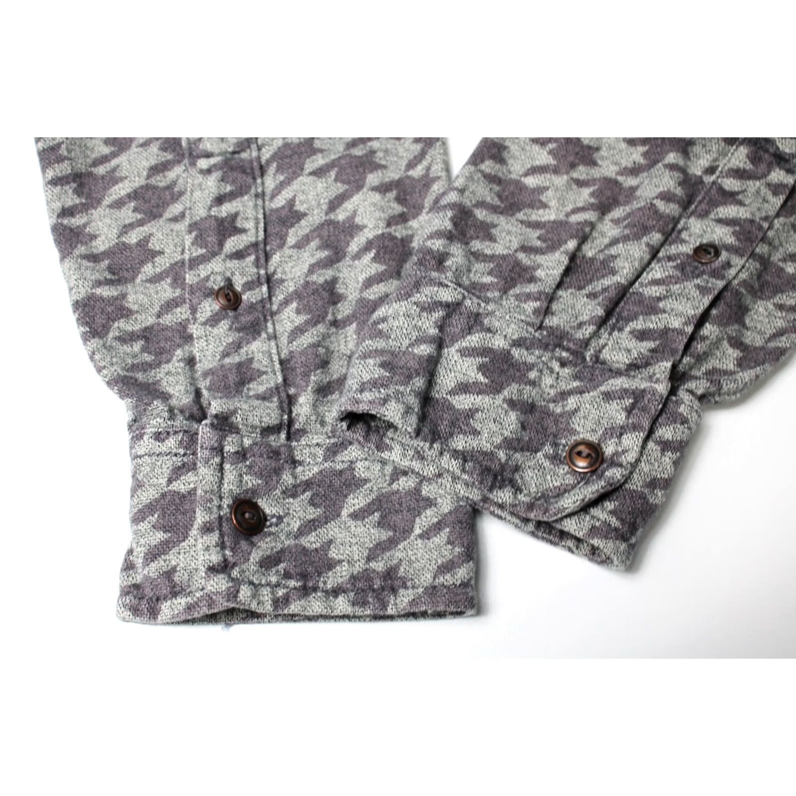 Scotch & Soda SCOTCH & SODA Bonjour Shirt Men's MEDIUM Houndstooth Multicolor Button-up Shirt Size US M / EU 48-50 / 2 - 6 Thumbnail