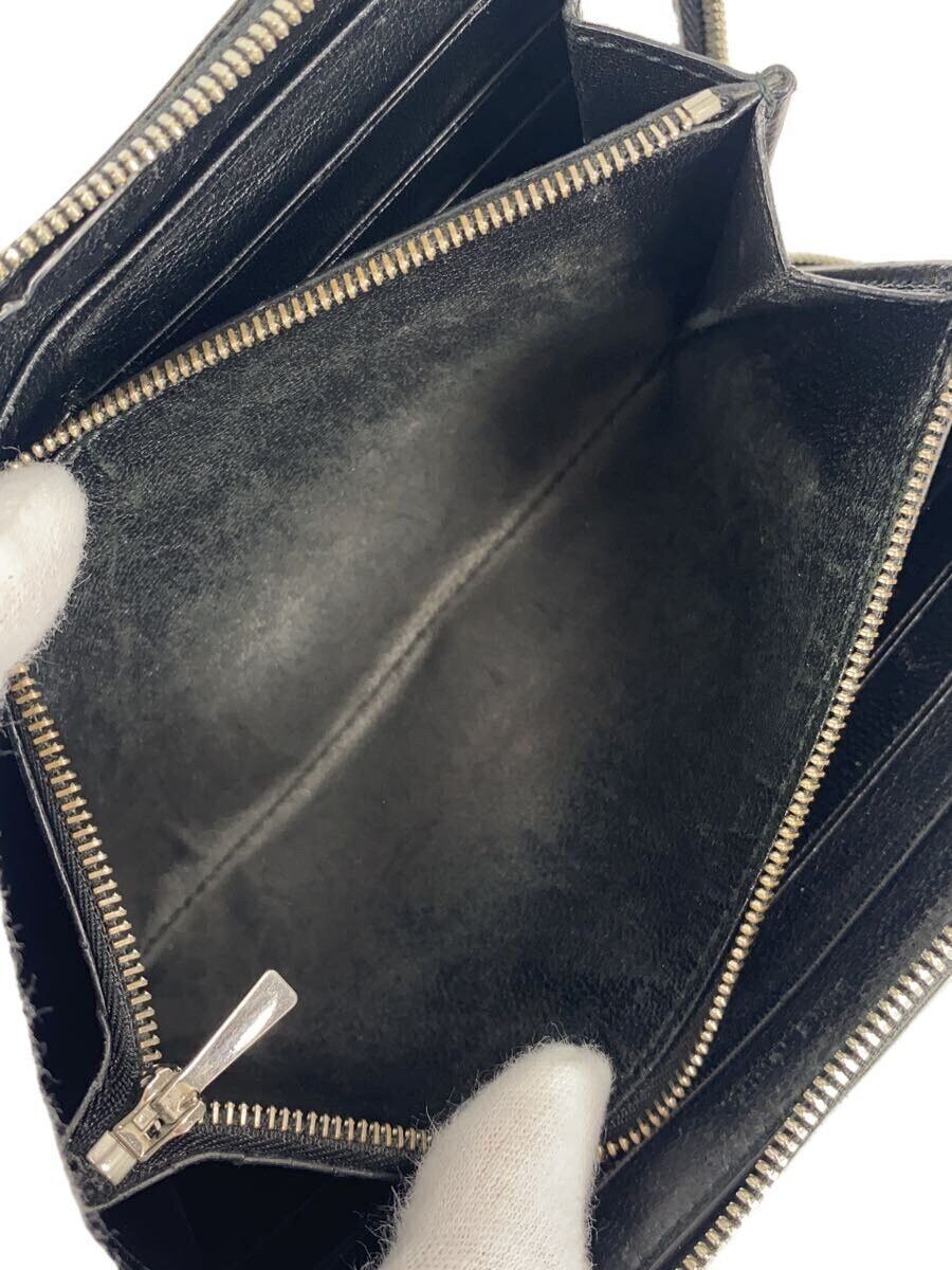 Balenciaga Balenciaga Leather Long Wallet Black Size ONE SIZE - 5 Thumbnail