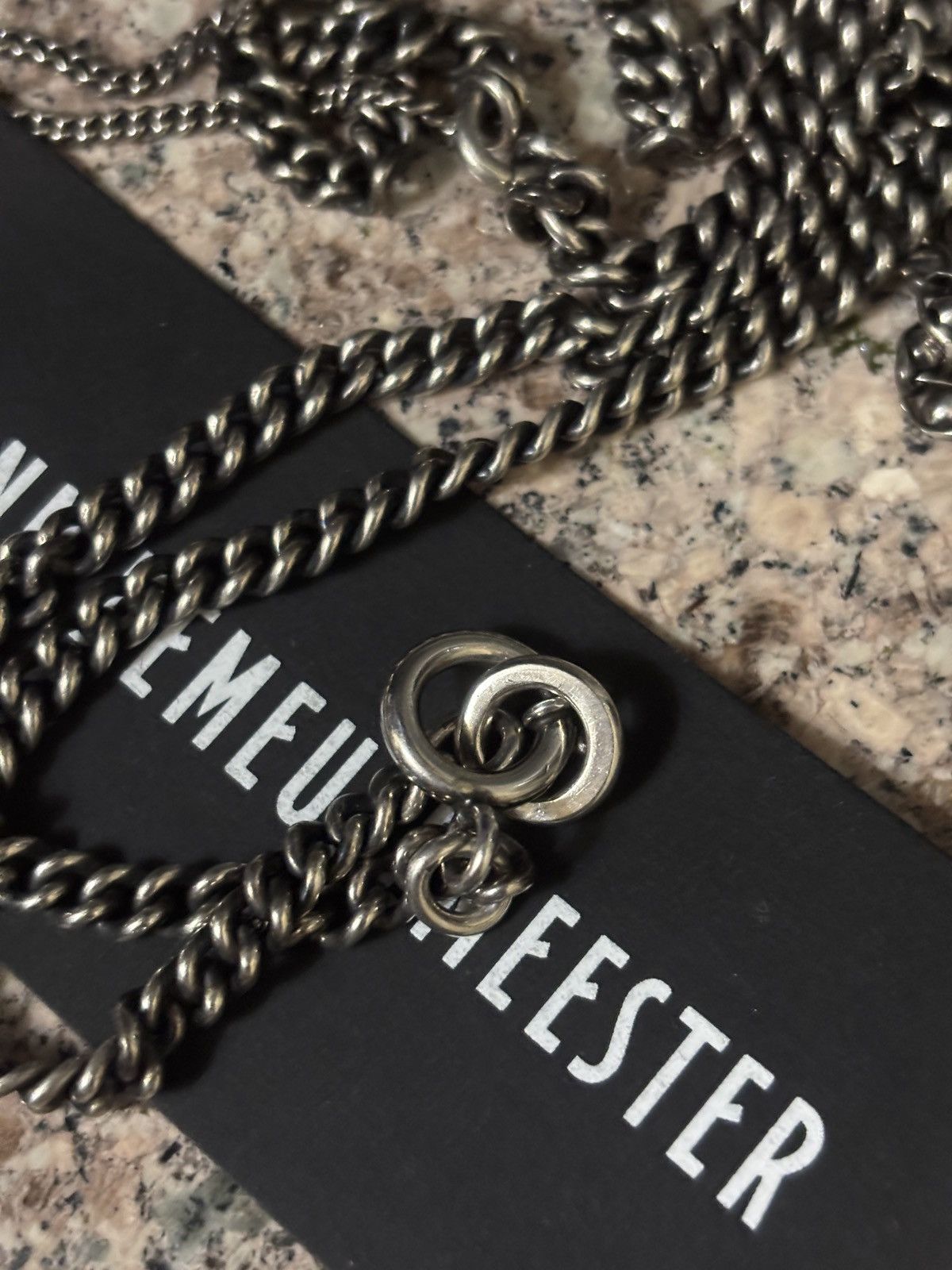 Ann Demeulemeester Ann demeulemeester fur necklace Size ONE SIZE - 15 Thumbnail
