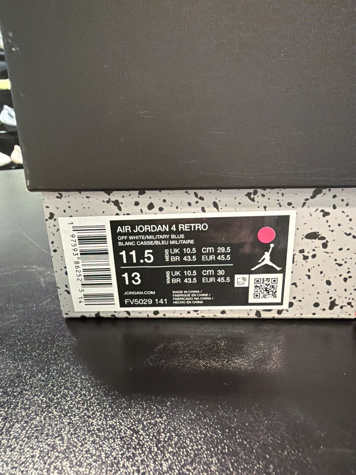 Jordan Brand Jordan 4 Military Blue Size-11.5 Brand New Quick Shipping Size US 11.5 / EU 44-45 - 9 Thumbnail