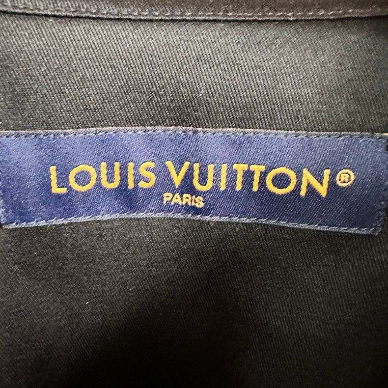 Louis Vuitton Louis Vuitton Black Short Sleeve Shirt -2505 Size US M / EU 48-50 / 2 - 3 Thumbnail