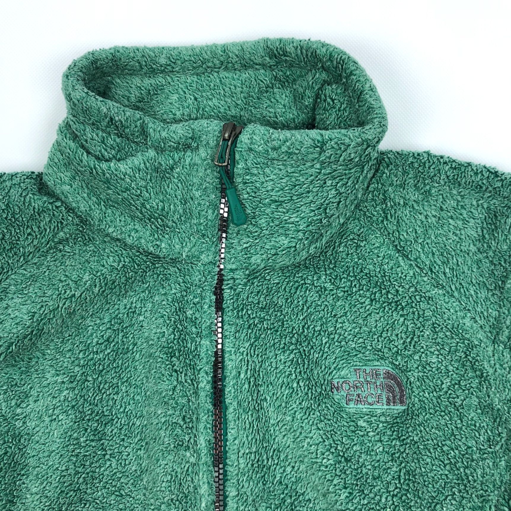 The North Face The North Face Fleece Jacket Womens S Green Full Zip TNF Size S / US 4 / IT 40 - 2 Thumbnail