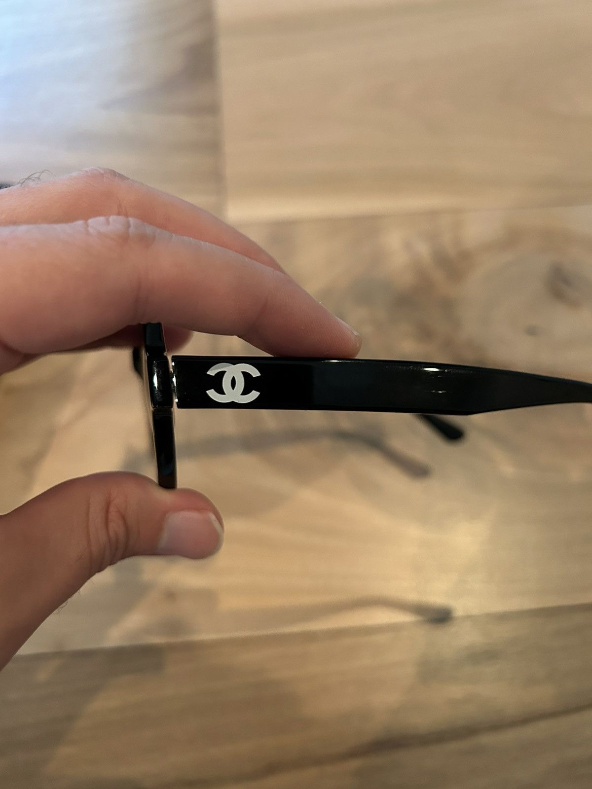 Chanel Chanel Pharrell CC Paris Black Sunglasses Size ONE SIZE - 6 Thumbnail