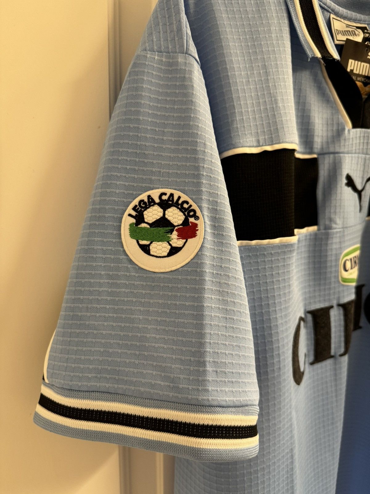 Puma SS Lazio x 1998 Home Jersey x Puma x L x BNWT Size US L / EU 52-54 / 3 - 4 Thumbnail