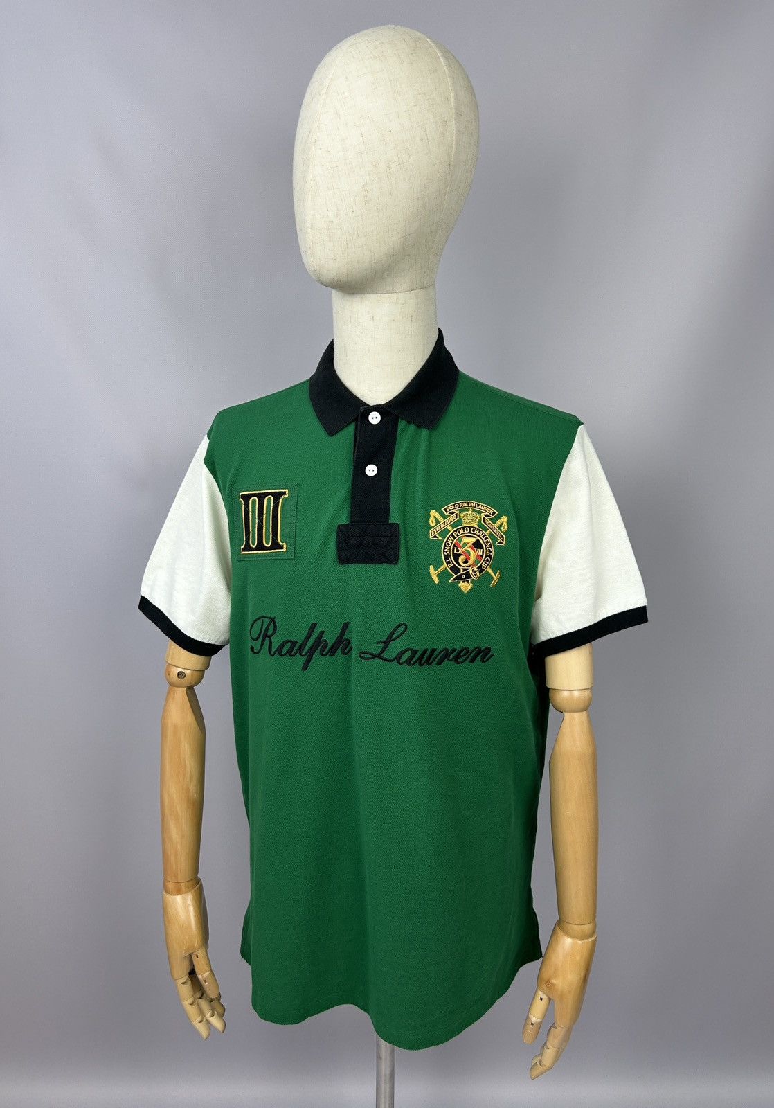Vintage Polo Ralph Lauren Snow Polo Challenge Polo Shirt
