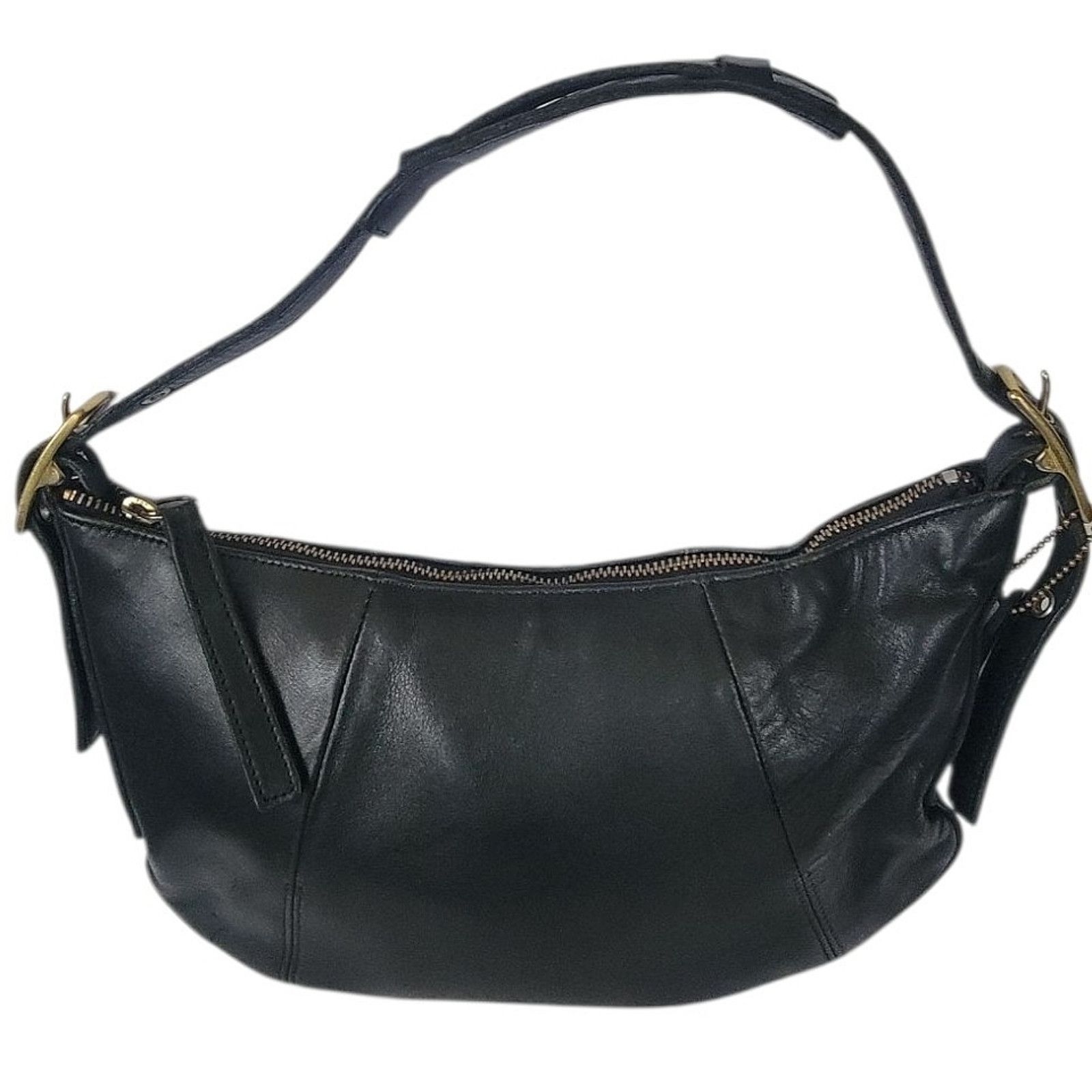 Coach Coach Vintage Leather Moon Women Shoulder Bag Made in USA Size ONE SIZE - 1 Thumbnail