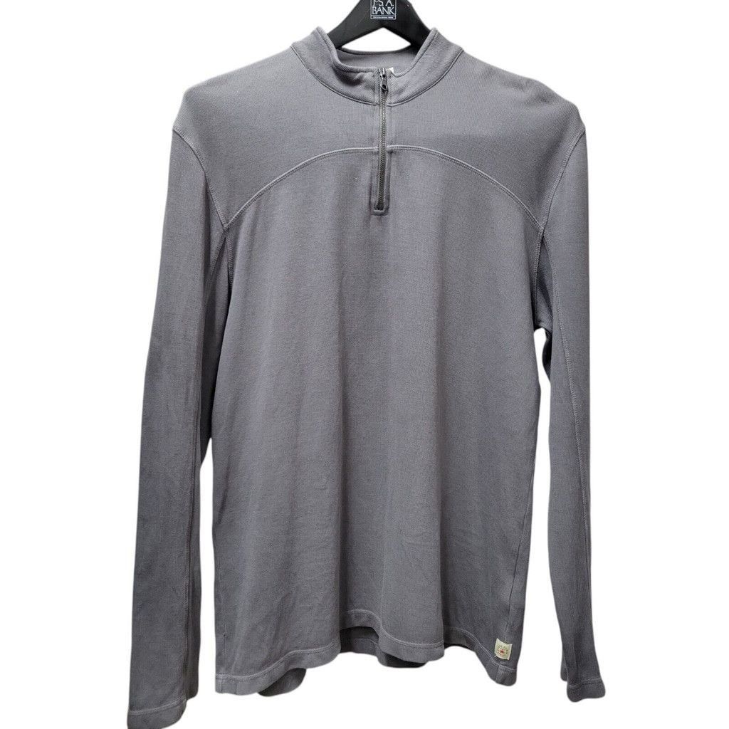 Agave Agave Denim Quarter Zip Jersey Pullover Shirt Men's Size XL Size US XL / EU 56 / 4 - 3 Thumbnail