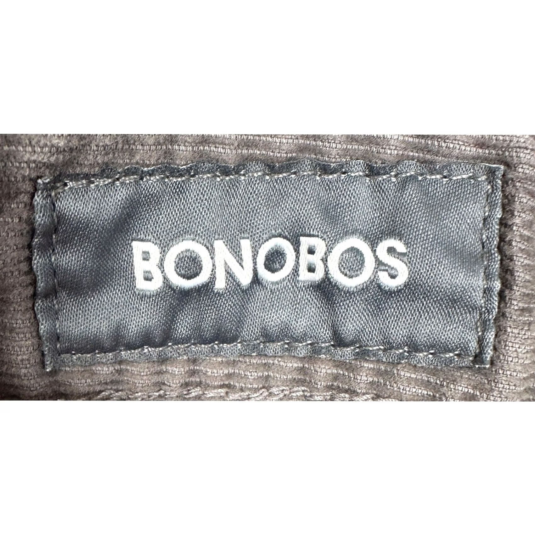Bonobos Bonobos Pants Mens 32X30 Grey Tailored French Corduroy Chino Stretch Made In USA Size US 32 / EU 48 - 3 Thumbnail