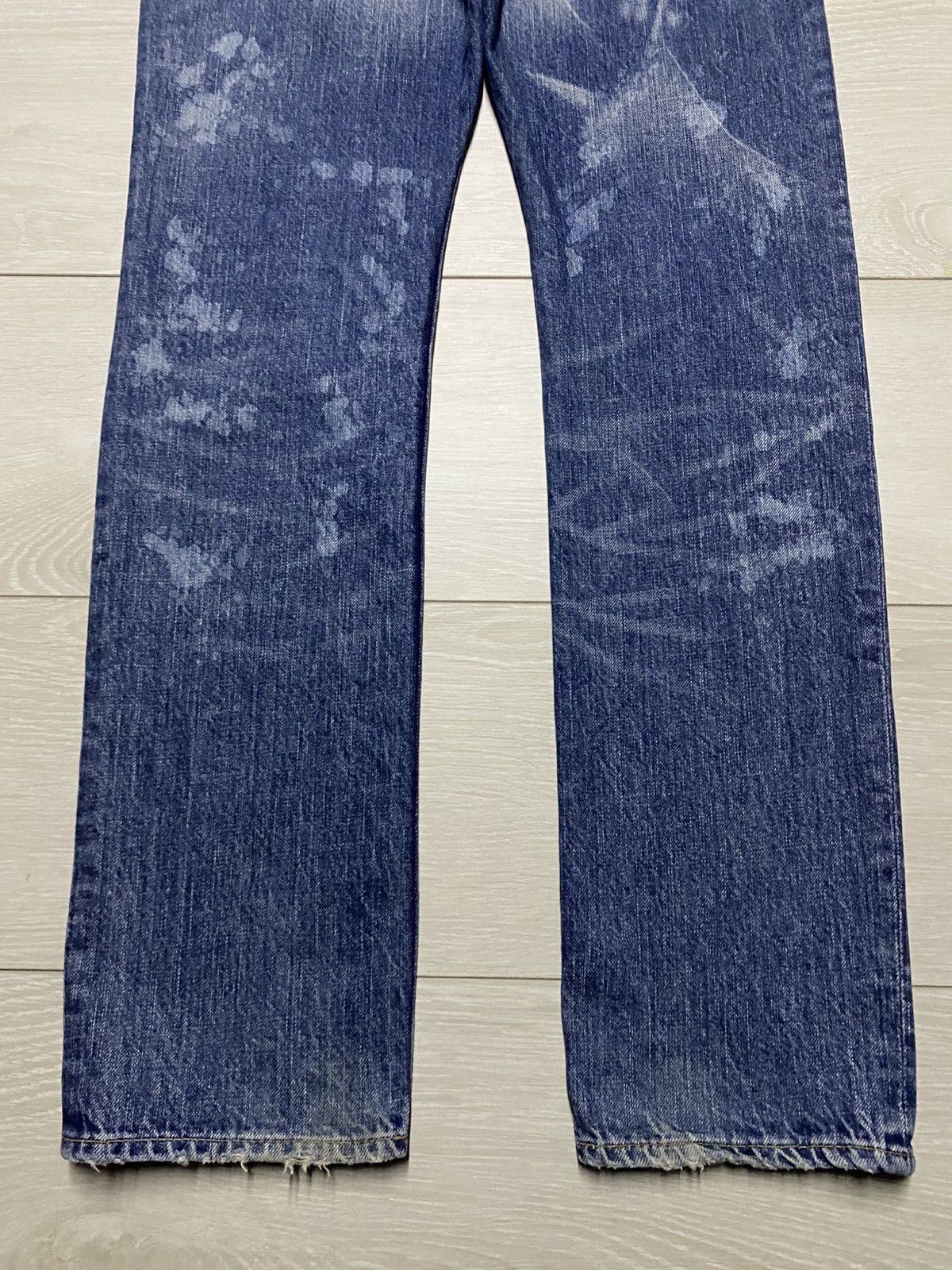 Neighborhood Vintage Japanese Brand Rnaic Repair Bleach Skinny Jeans Size US 31 - 6 Thumbnail