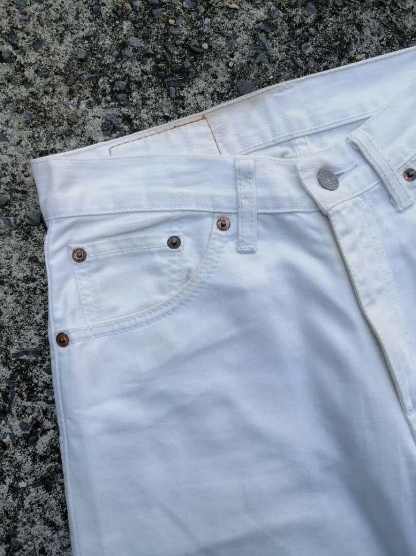 Levi's × Levi's Vintage Clothing × Vintage Levi's Strauss 702 White Pants Size US 28 / EU 44 - 2 Thumbnail
