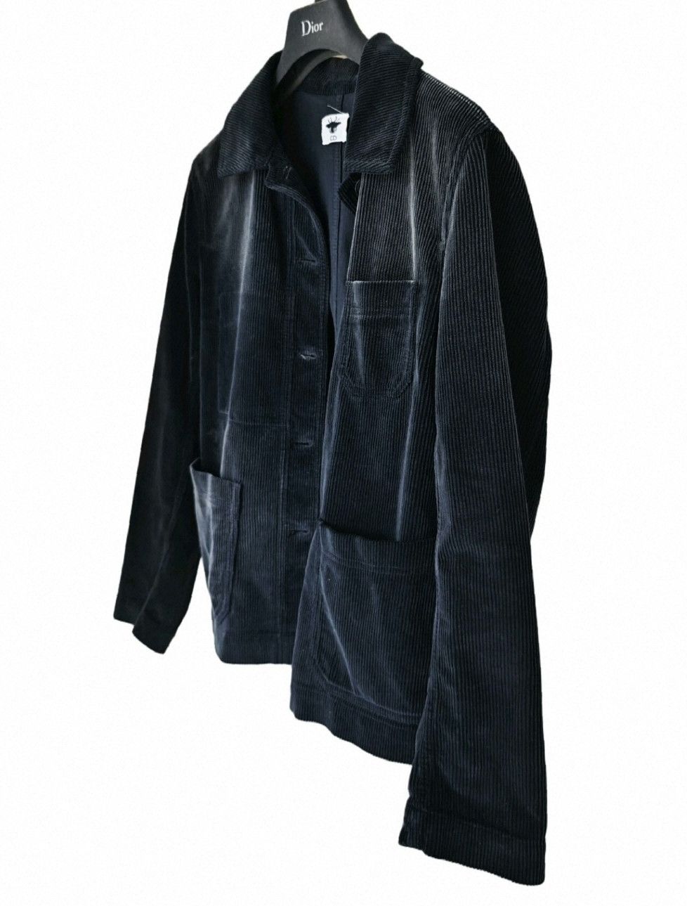 Dior Dior Blue Bee Logo Corduroy Jacket. Size XS / US 0-2 / IT 36-38 - 4 Thumbnail