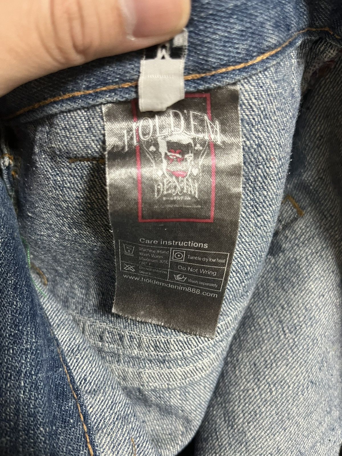 Other Holdem Denim Distressed Bird Shorts (Size M / W31) Size US 32 / EU 48 - 7 Thumbnail