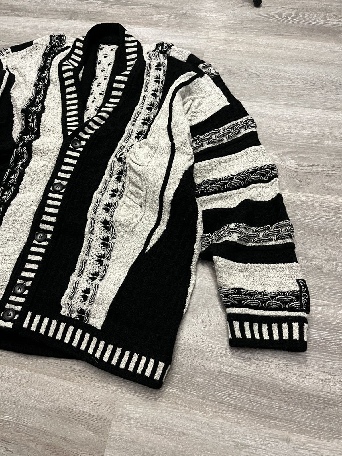 Carlo Colucci Rare Vintage 80’ 90’ CARLO COLUCCI Cardigan Sweater Size US M / EU 48-50 / 2 - 6 Thumbnail
