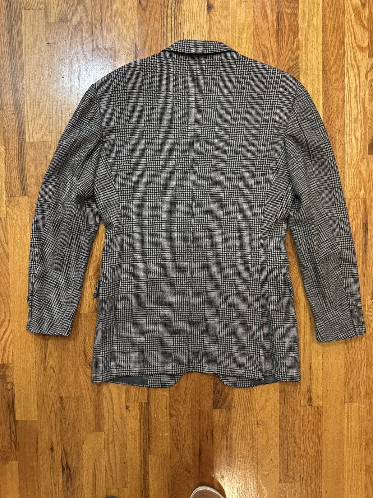 Polo Ralph Lauren Vintage Polo Ralph Lauren Grey Check Sports Coat 40L Size 40L - 5 Thumbnail