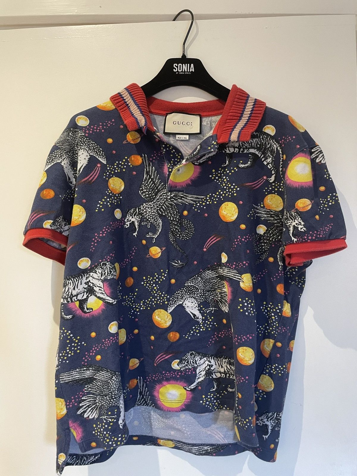 Gucci Gucci Psychedelic Polo Size US M / EU 48-50 / 2 - 1 Thumbnail