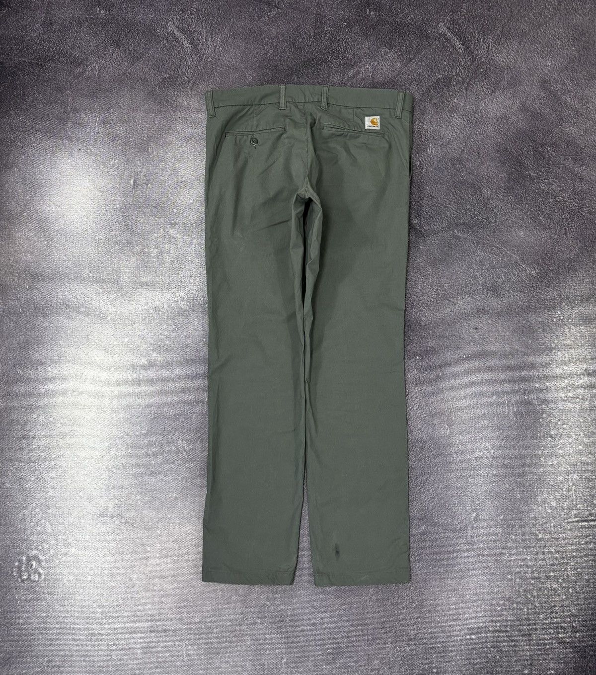 Carhartt Wip Carhartt WIP Men’s Olive Green Hype Sid Pants Size US 33 - 1 Thumbnail