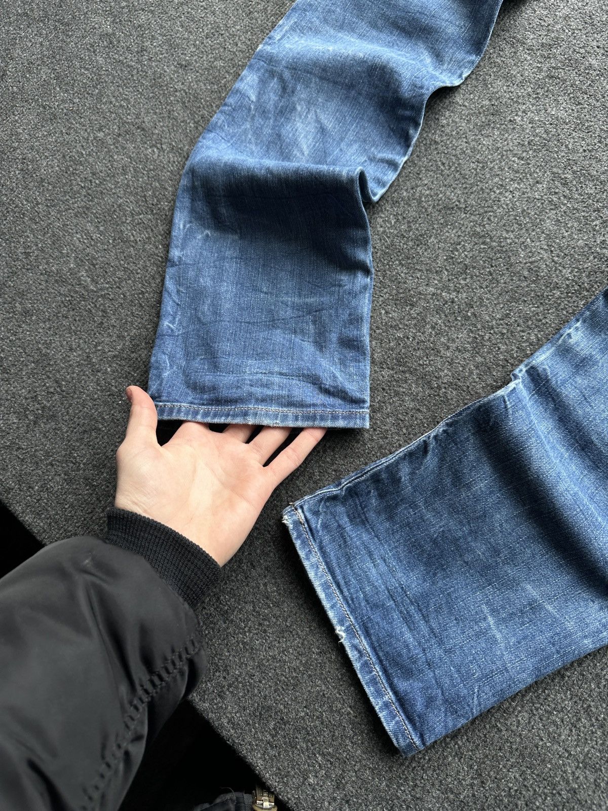 Diesel OPIUM 🚨 DIESEL WMN DENIM JEANS AVANT GARDE Y2K IFSIXWASNINE Size 28" / US 6 / IT 42 - 2 Thumbnail