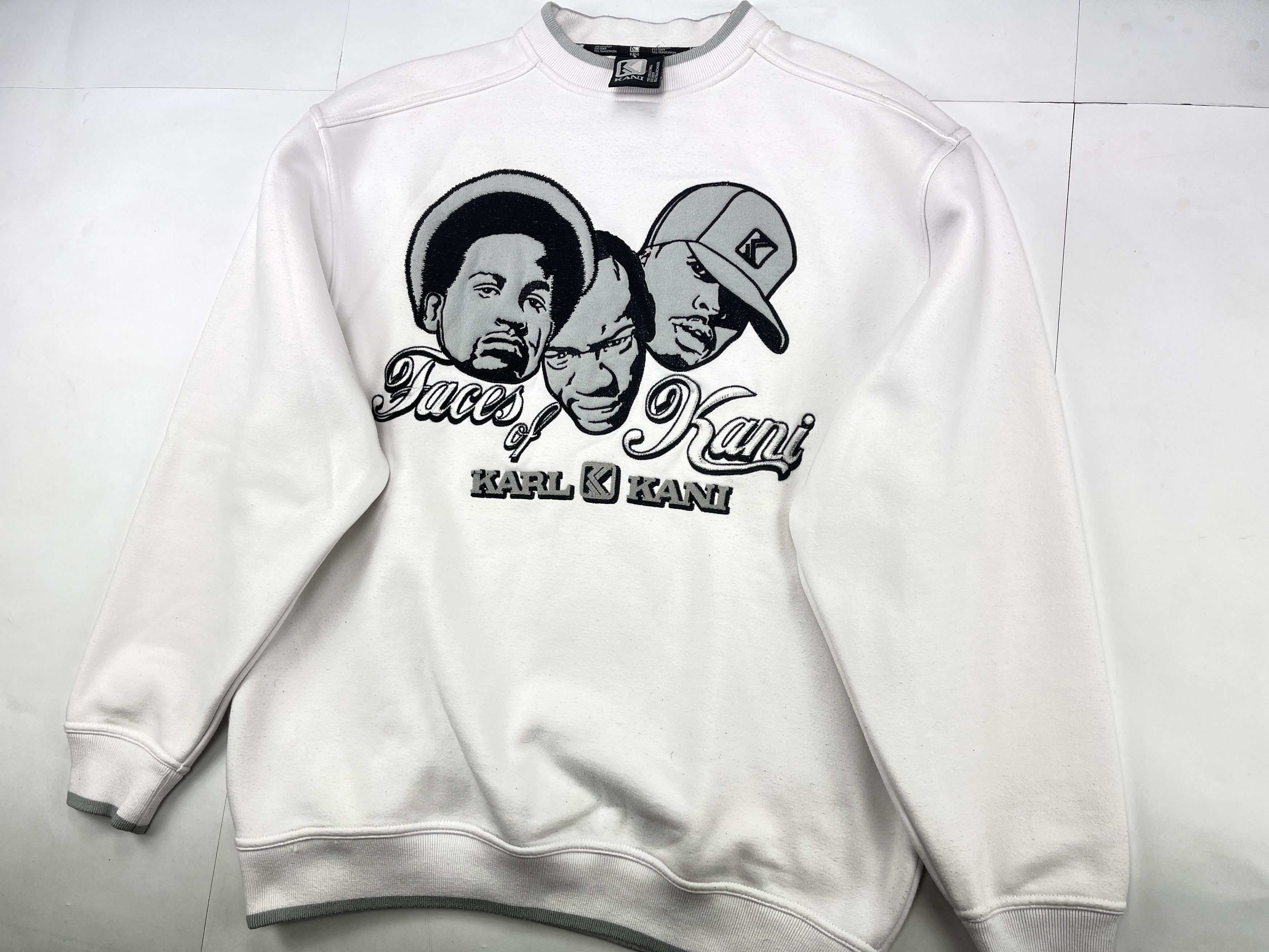 Karl Kani KARL KANI sweatshirt vintage Kani Faces 90s hip hop skater M Size US M / EU 48-50 / 2 - 3 Thumbnail