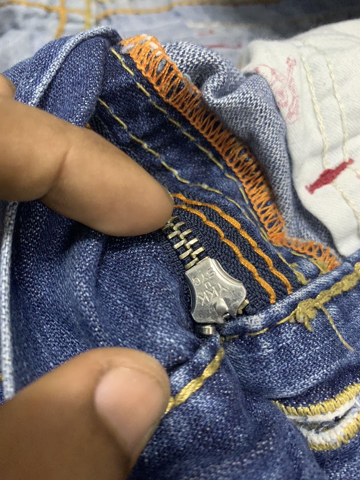 True Religion 🔥RARE🔥TRUE RELIGION RARE DISTRESSED STYLE DENIM PANT Size US 34 / EU 50 - 12 Thumbnail