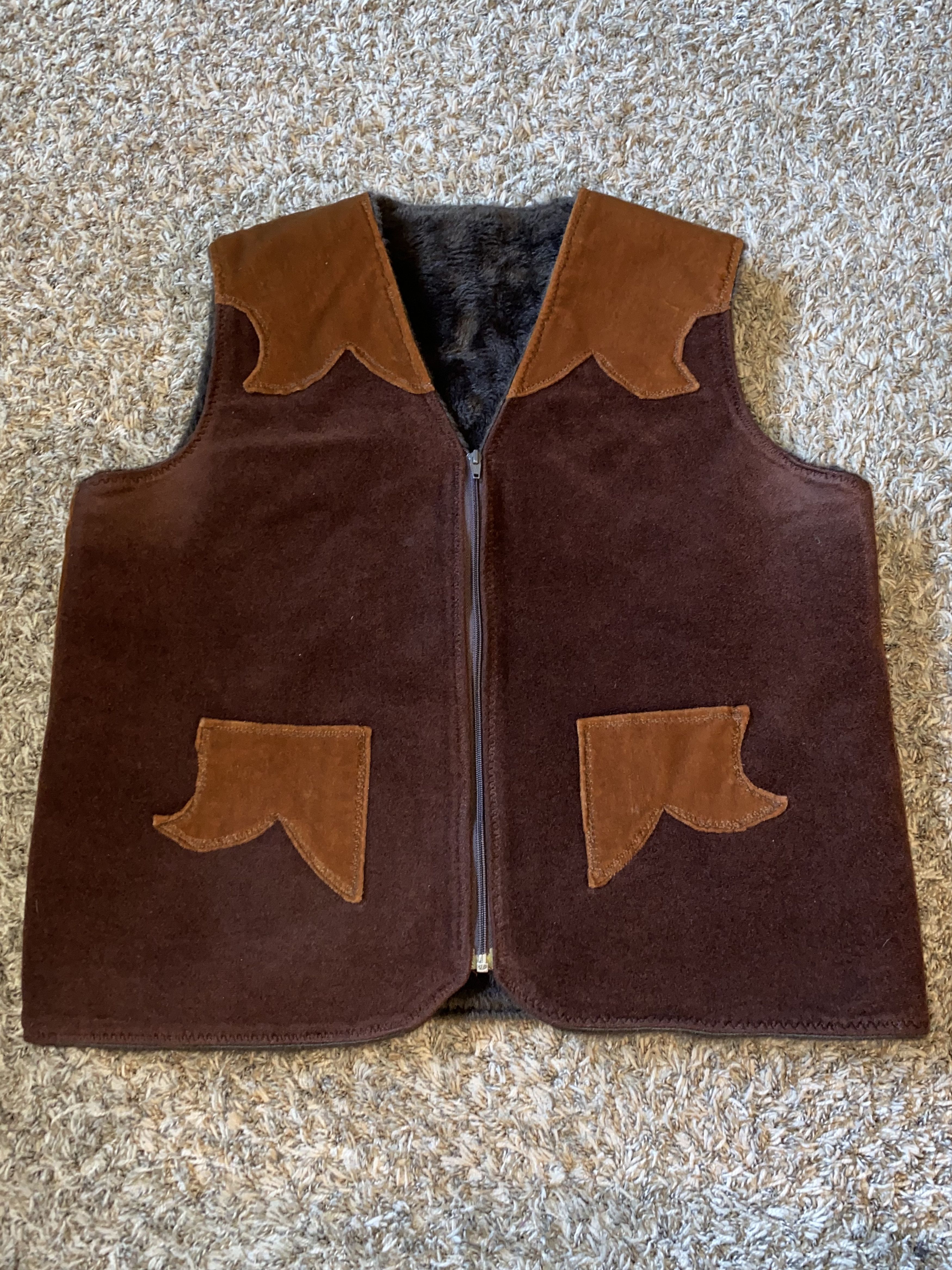 Vintage Cowboy Vest Size US L / EU 52-54 / 3 - 1 Thumbnail