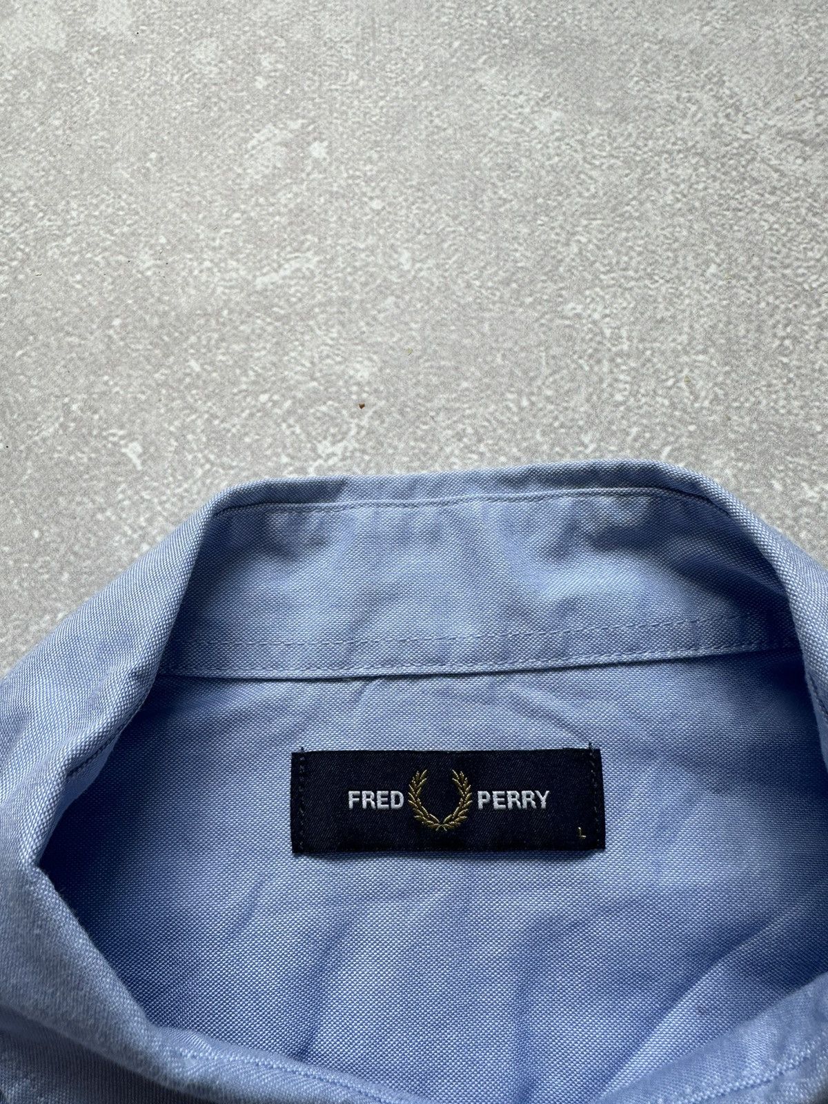 Fred Perry Fred Perry Checkered Button Down Long Sleeve Small Logo L Size US L / EU 52-54 / 3 - 4 Thumbnail