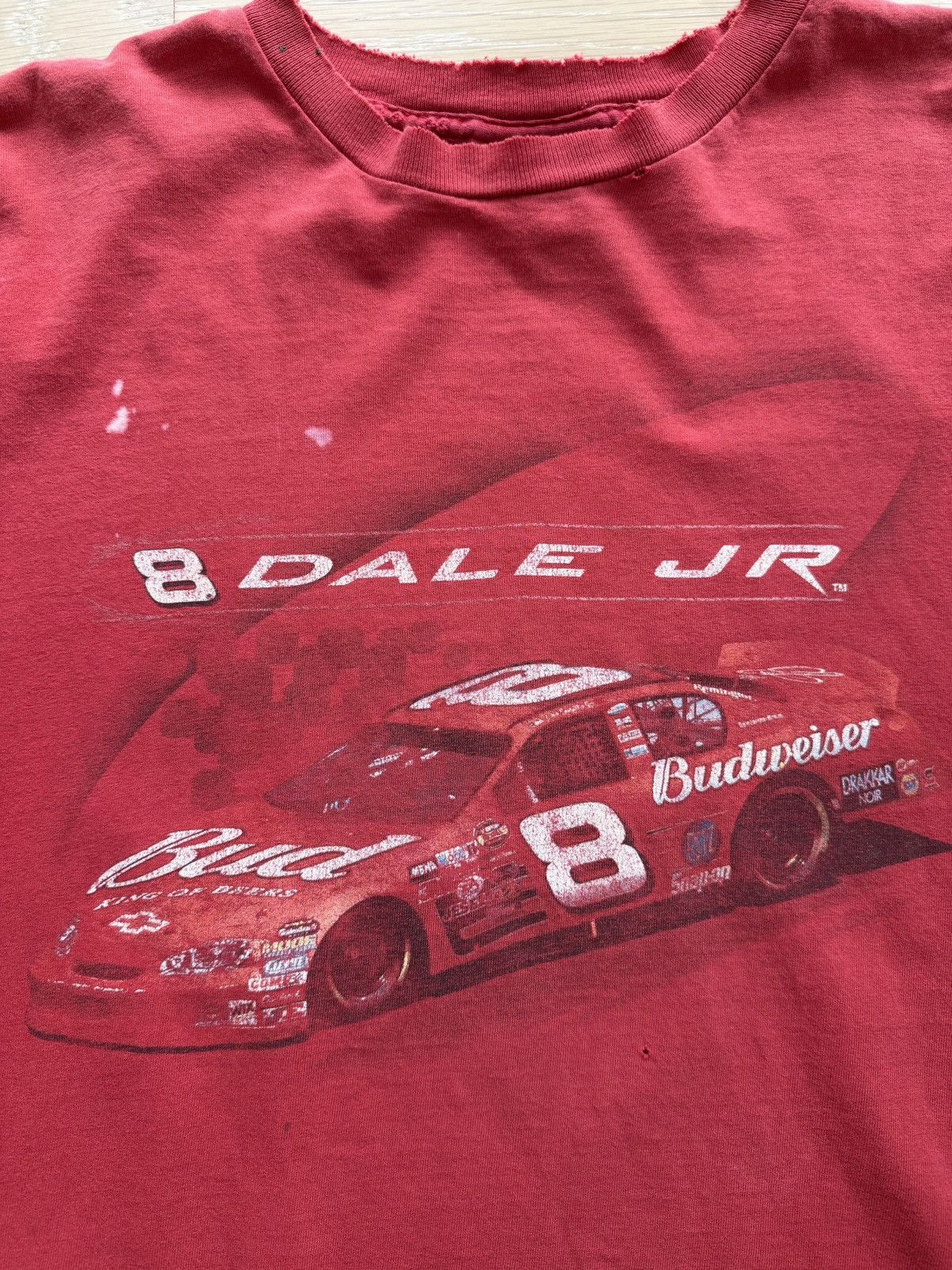 NASCAR Vintage ‘05 Dale Jr NASCAR Nextel Cup Racing Thrashed Shrit Size US L / EU 52-54 / 3 - 2 Thumbnail