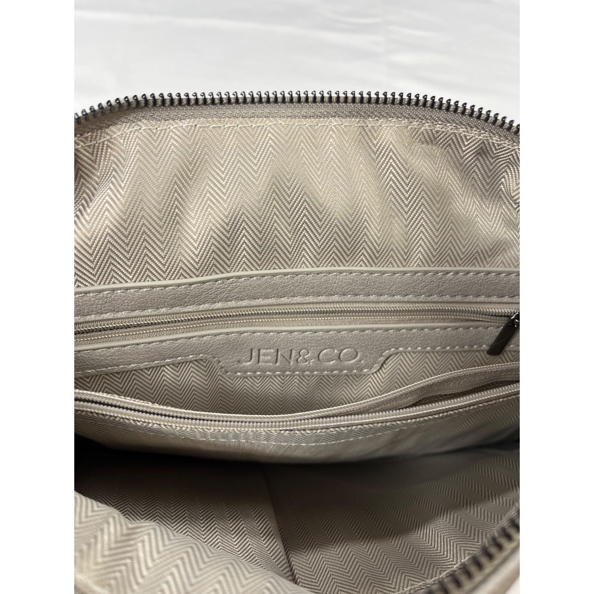 Designer Jen & Co. womens Gray Handbag NWT SKU 7199 Size ONE SIZE - 7 Thumbnail